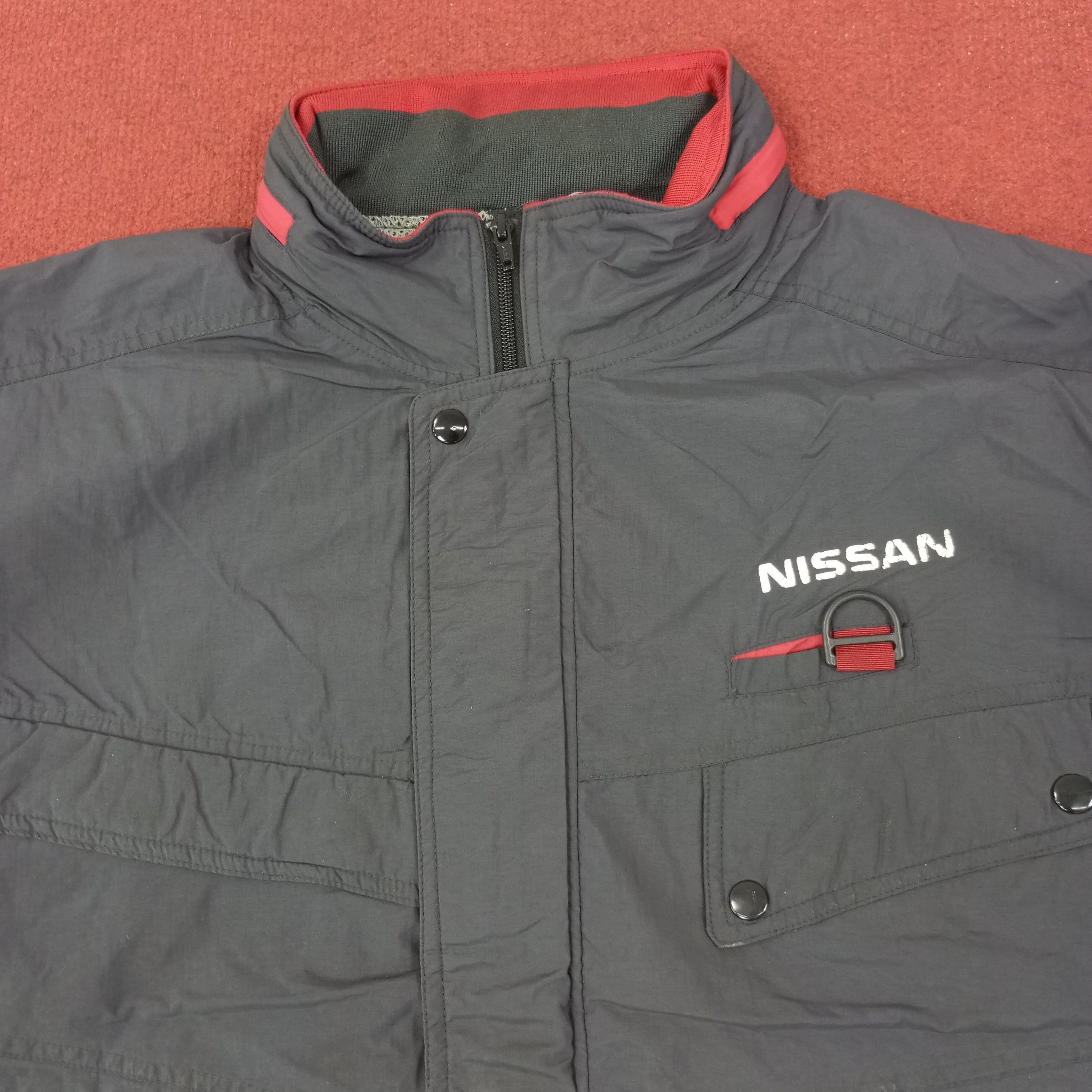 Japanese Brand × Vintage Nissan Japanese Motorsports Distressed Jacket c220n18 Size US XL / EU 56 / 4 - 4 Thumbnail
