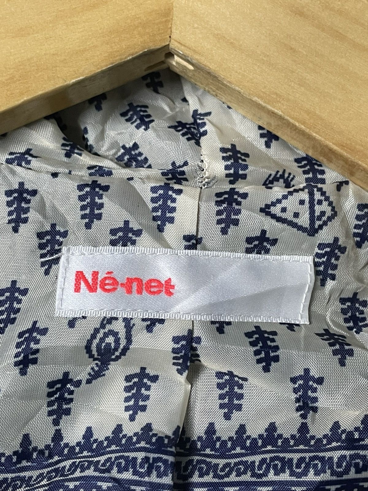 Issey Miyake × Japanese Brand × Ne-Net Ne-Net x Issey Miyake Plaid Duffle Hooded Jacket (133) Size US L / EU 52-54 / 3 - 8 Thumbnail