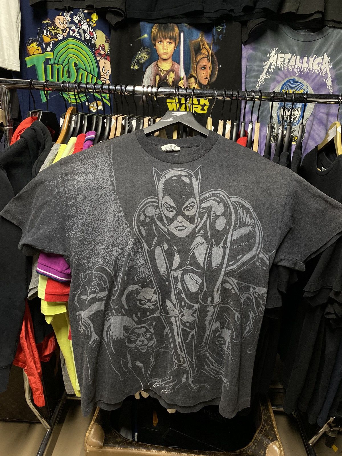 Vintage 90’s Batman Cat Women Tee Shirt Large