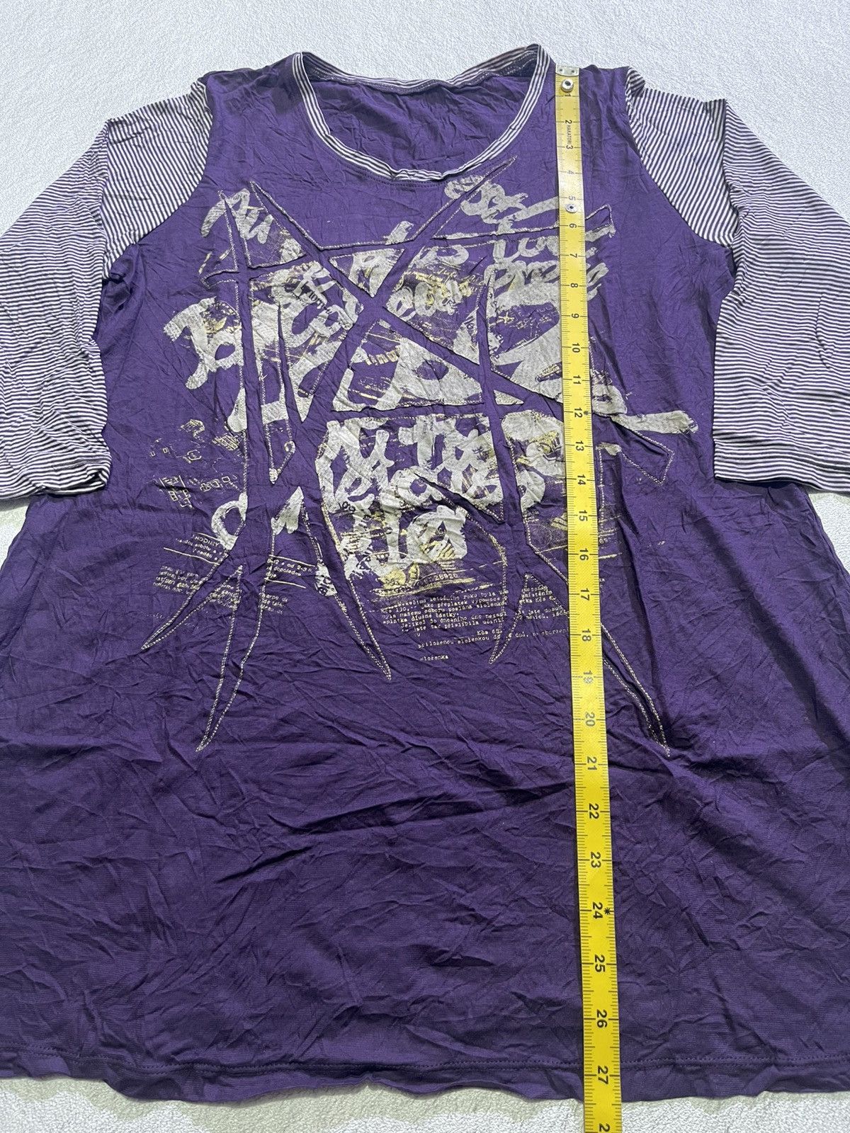 Hysteric Glamour Y2K QUATRE VOYAGE LONG SLEEVE TSHIRT IFSIX STYLE Size M / US 6-8 / IT 42-44 - 7 Thumbnail
