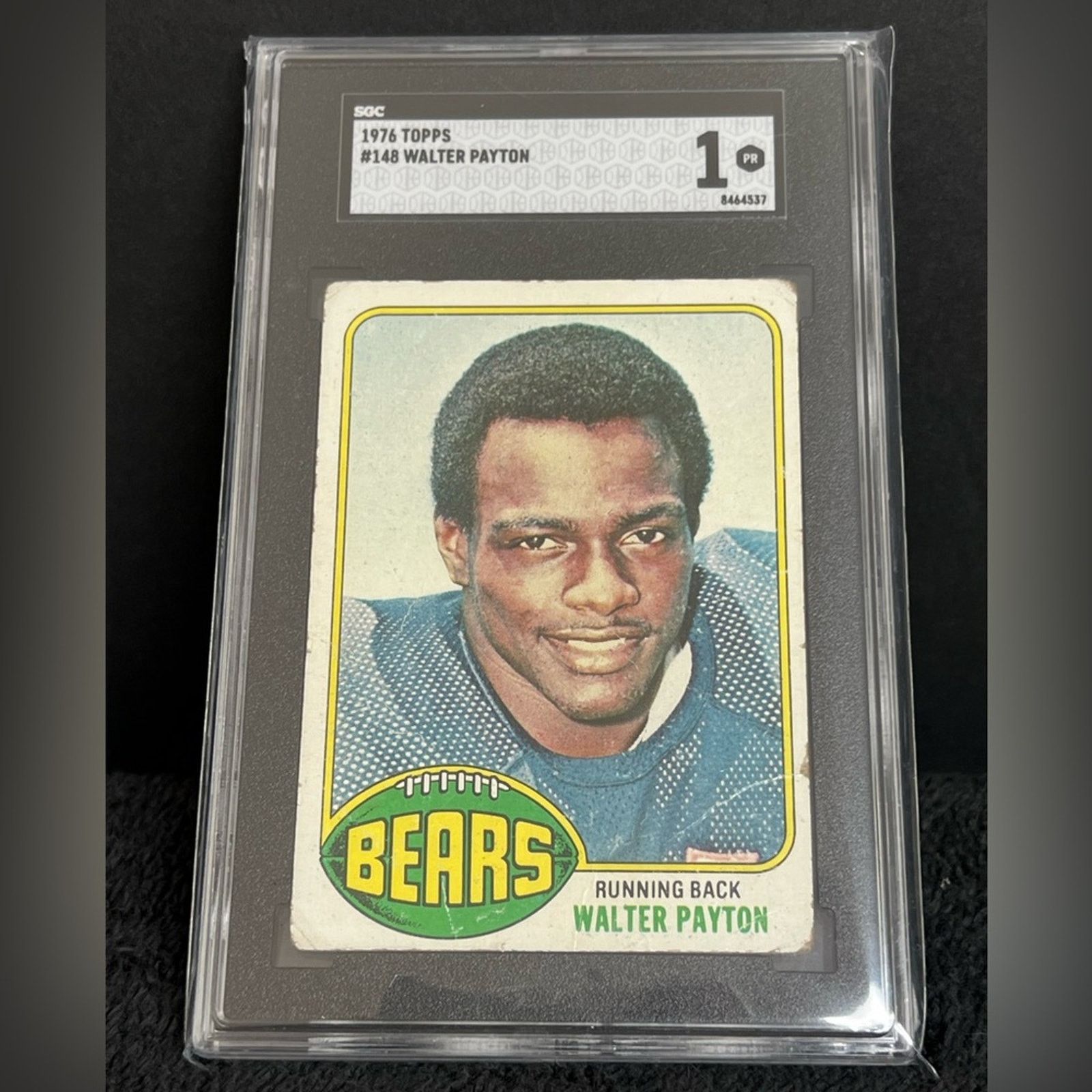 Other 1976 Topps Football #148 Walter Payton RC Rookie HOF SGC 1 Size ONE SIZE - 1 Thumbnail
