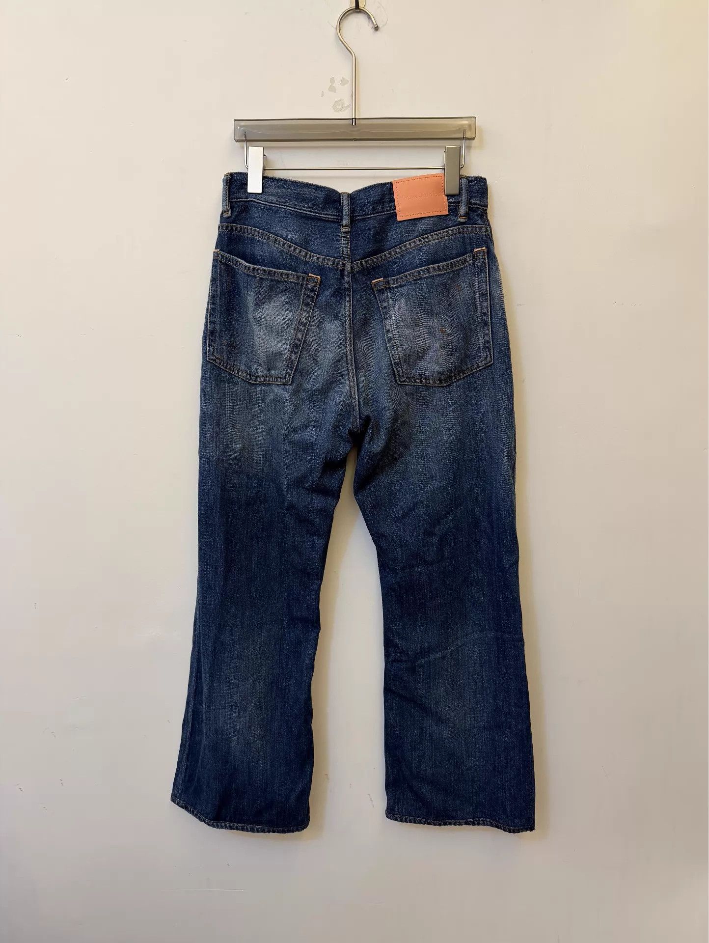 Acne Studios Acne 2021F Relaxed Straight Stone Wash Painted Jeans 26/32 Size 26" / US 2 / IT 38 - 2 Thumbnail