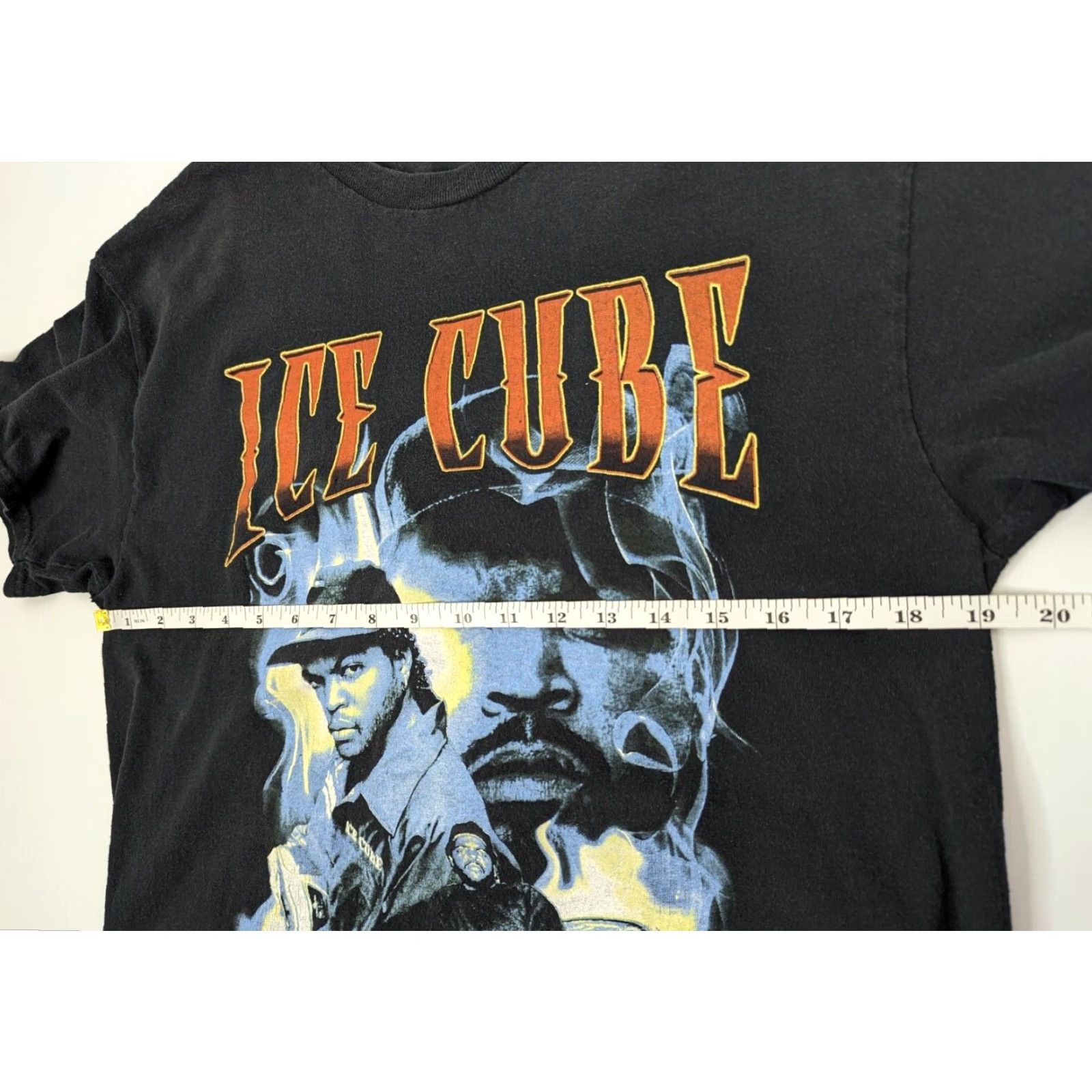 Vintage Ice Cube T-Shirt Men’s Short Sleeve Black Graphic Hip Hop 90s Mens Size M Size US M / EU 48-50 / 2 - 5 Thumbnail