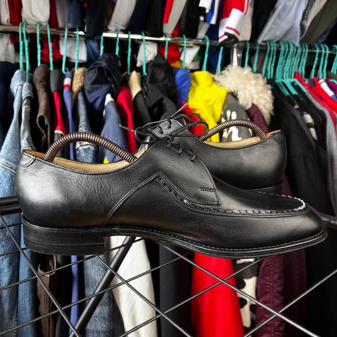 Loake Vintage Loake Fontwell Black Leather Formal Shoes Size US 11.5 / EU 44-45 - 9 Thumbnail