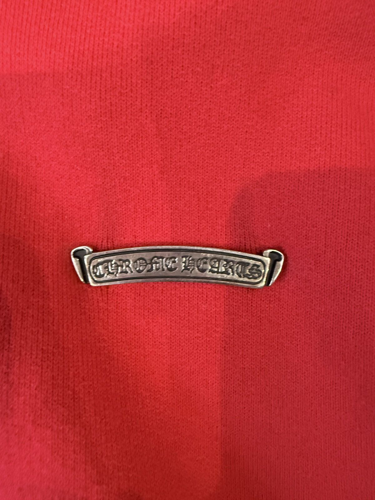 Chrome Hearts Chrome Hearts King Taco Red Quarter Zip Size US L / EU 52-54 / 3 - 4 Thumbnail