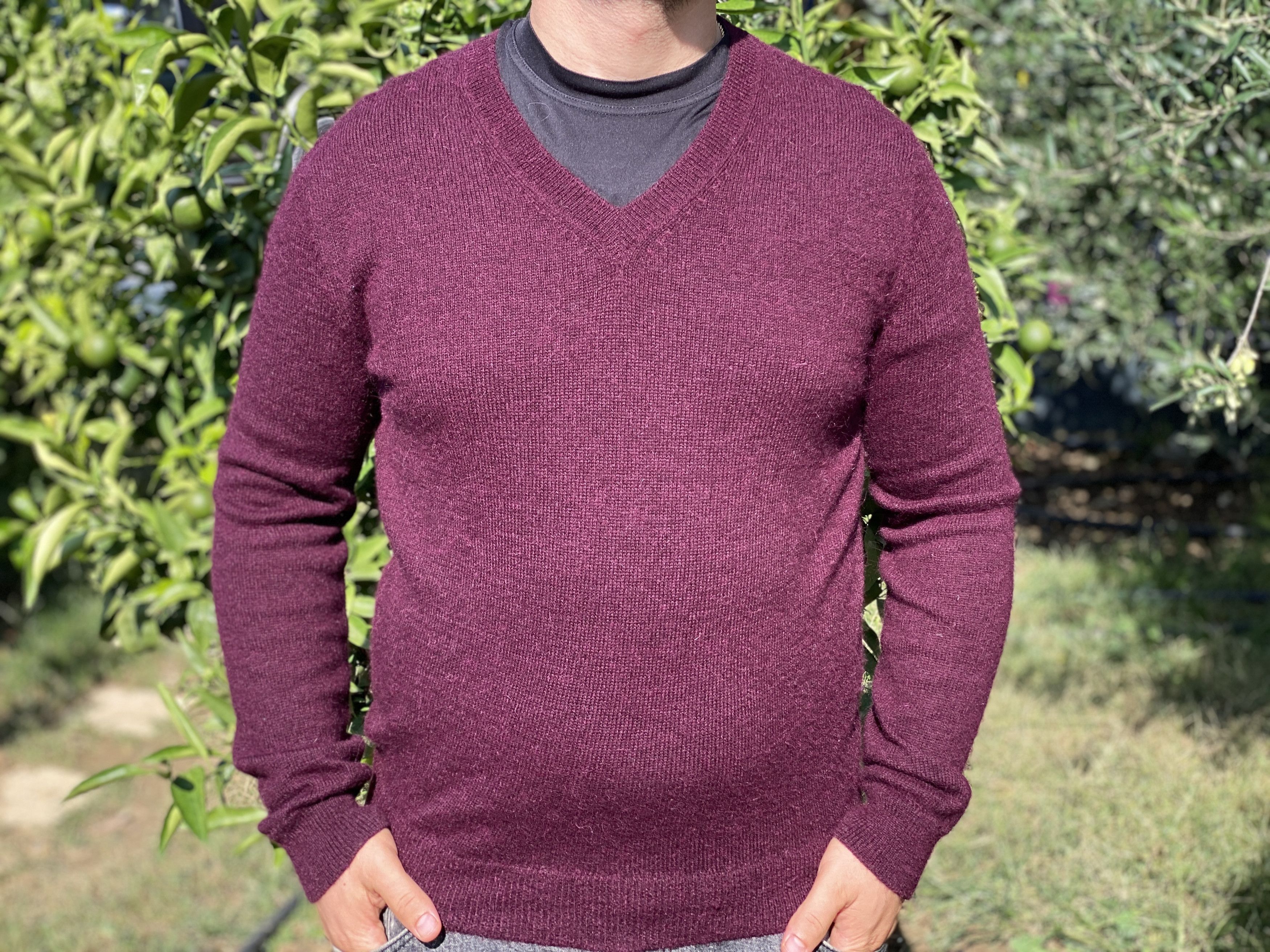 Prada Prada Milano Alpaca V-Neck Pullover Jumper Size 52 50 L Size US M / EU 48-50 / 2 - 6 Thumbnail