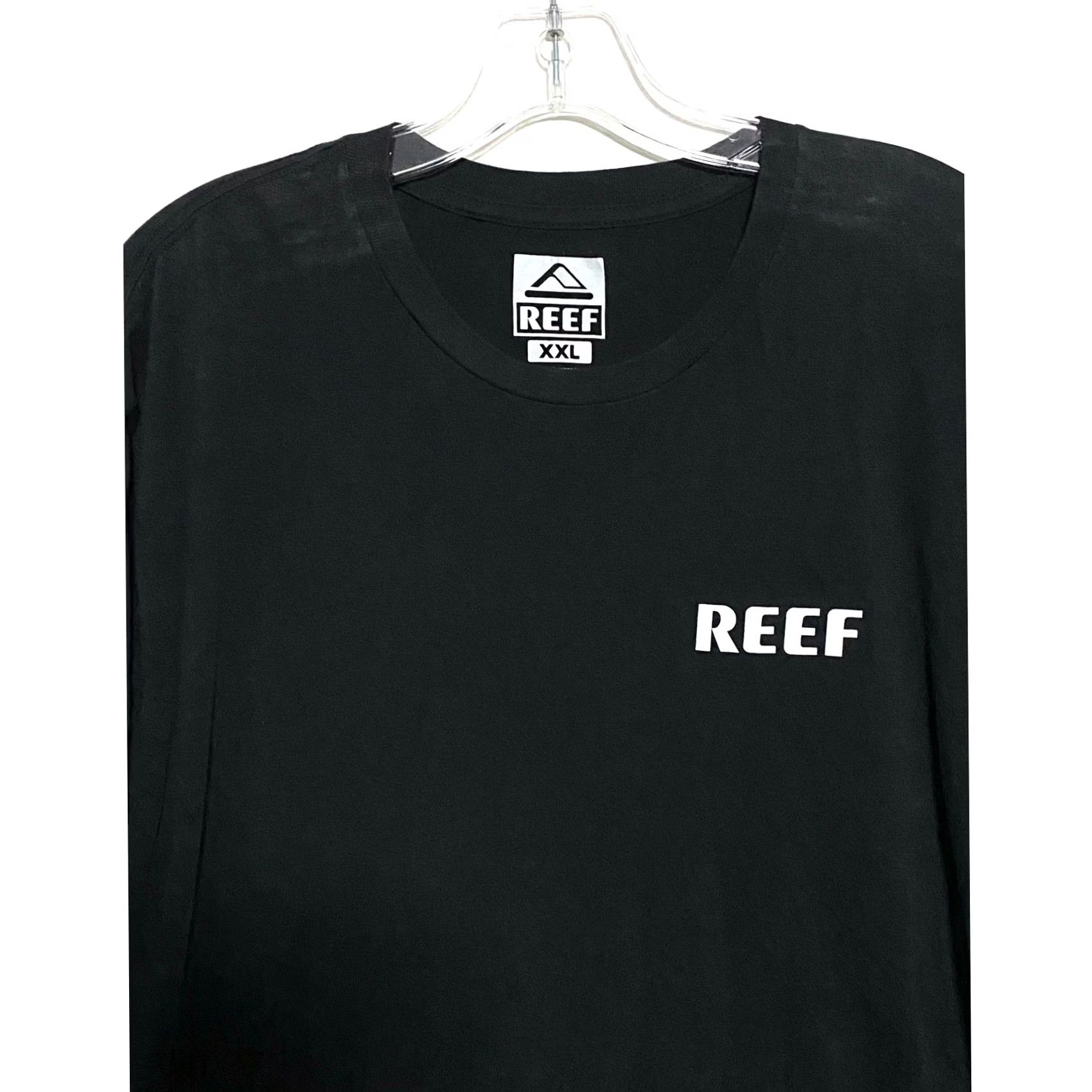 REEF VINTAGE Reef Est 1984 Graphic Black Shirt Mens 2XL Surf Beach Skater Summer Vacation T-Shirt/Graphic Print? Size US XXL / EU 58 / 5 - 3 Thumbnail