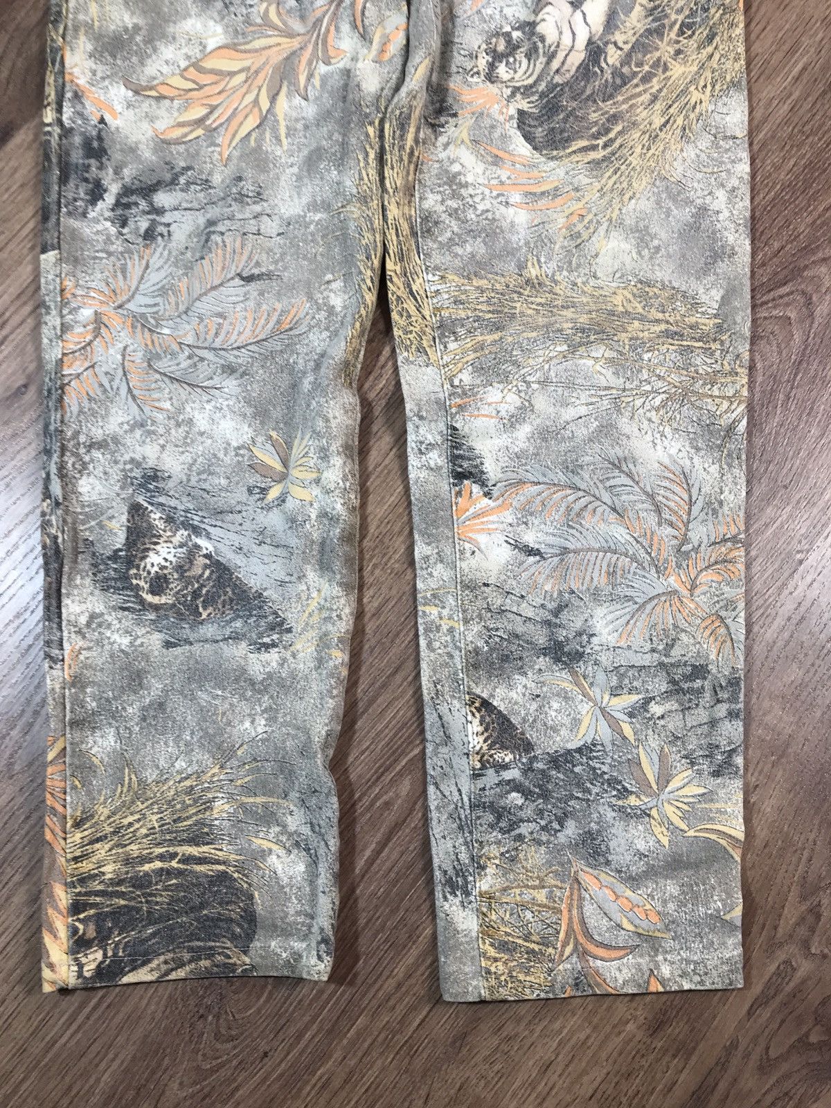 Vintage Angelo Marani Rare Full Print Pants Size US 32 / EU 48 - 2 Thumbnail