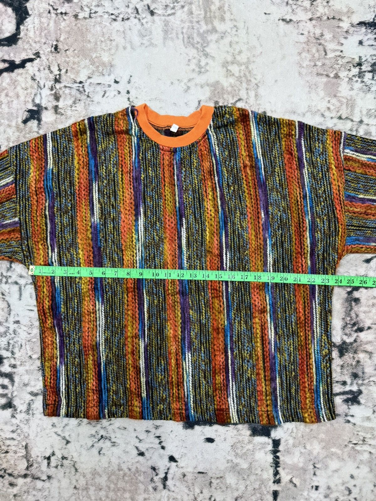 Japanese Brand Unbranded Knit Cropped Sweatshirt Size L / US 10 / IT 46 - 11 Thumbnail