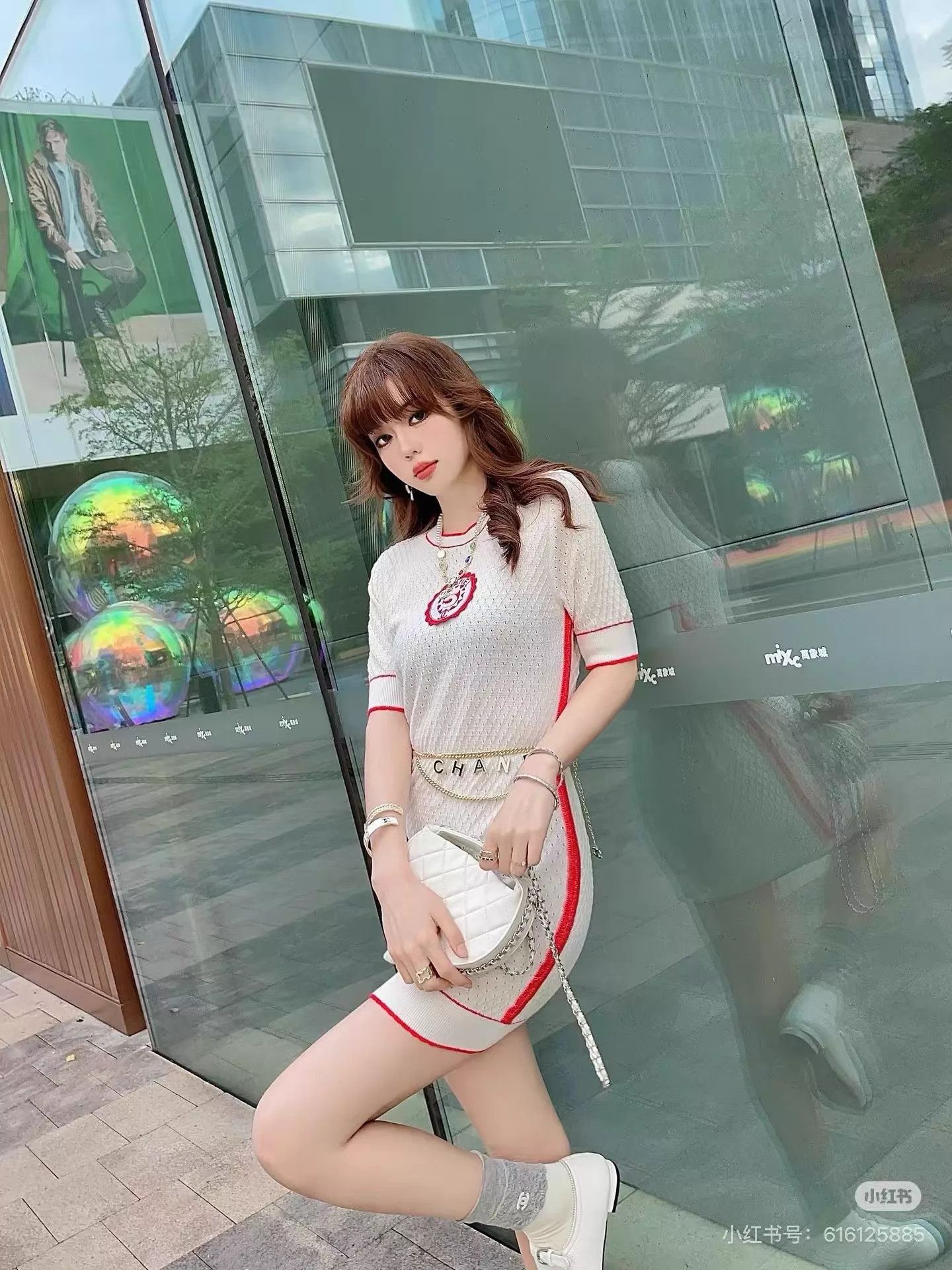 Chanel Chanel 23C S/Sleeve Fitted Dress Deadstock 36 Size XS / US 0-2 / IT 36-38 - 5 Thumbnail