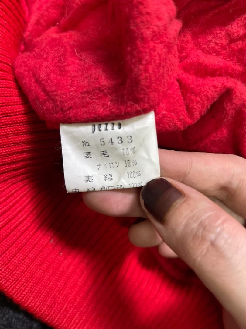 Pazzo Vintage Pezzo Wool Jacket Full Chenille Baseball Patch Size US M / EU 48-50 / 2 - 4 Thumbnail