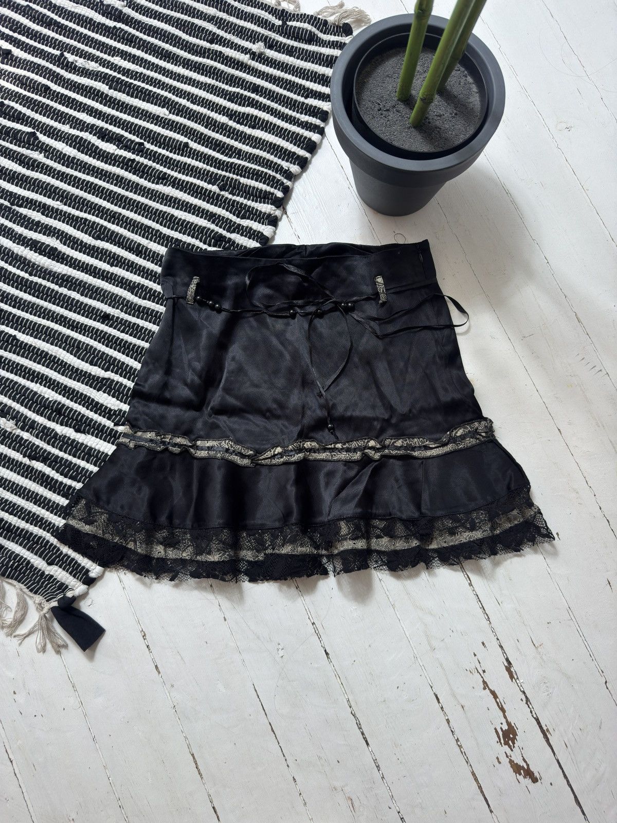 Other VINTAGE 2000s RUSHES MINI SKIRT Size 28" / US 6 / IT 42 - 1 Thumbnail