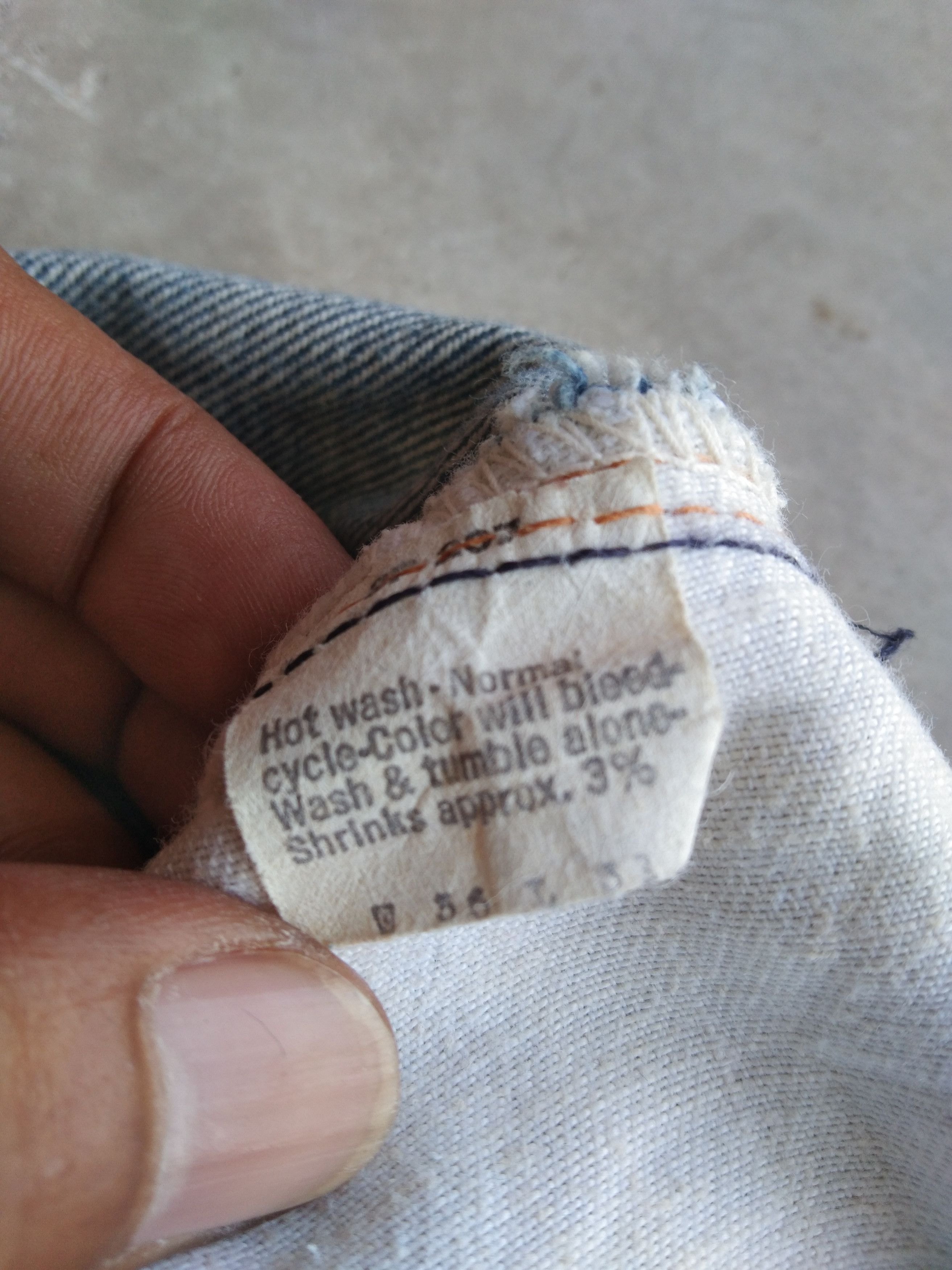 Levi's 70s Vintage Levi's 517 Button No 2 Talon 42 USA Zipper 36x30 Size US 36 / EU 52 - 12 Thumbnail