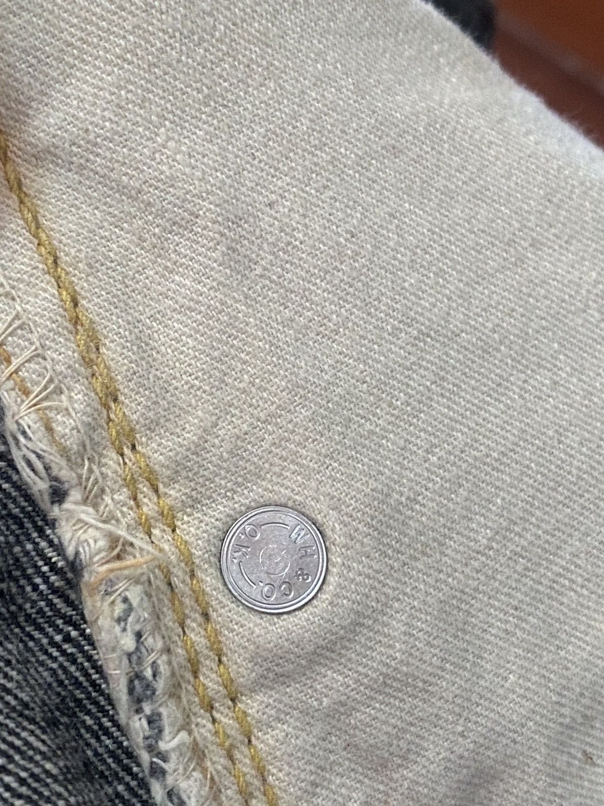Sugar Cane Neputa Genus No.4 Wanderer by Warehouse Selvedge Jeans short Size US 30 / EU 46 - 17 Thumbnail