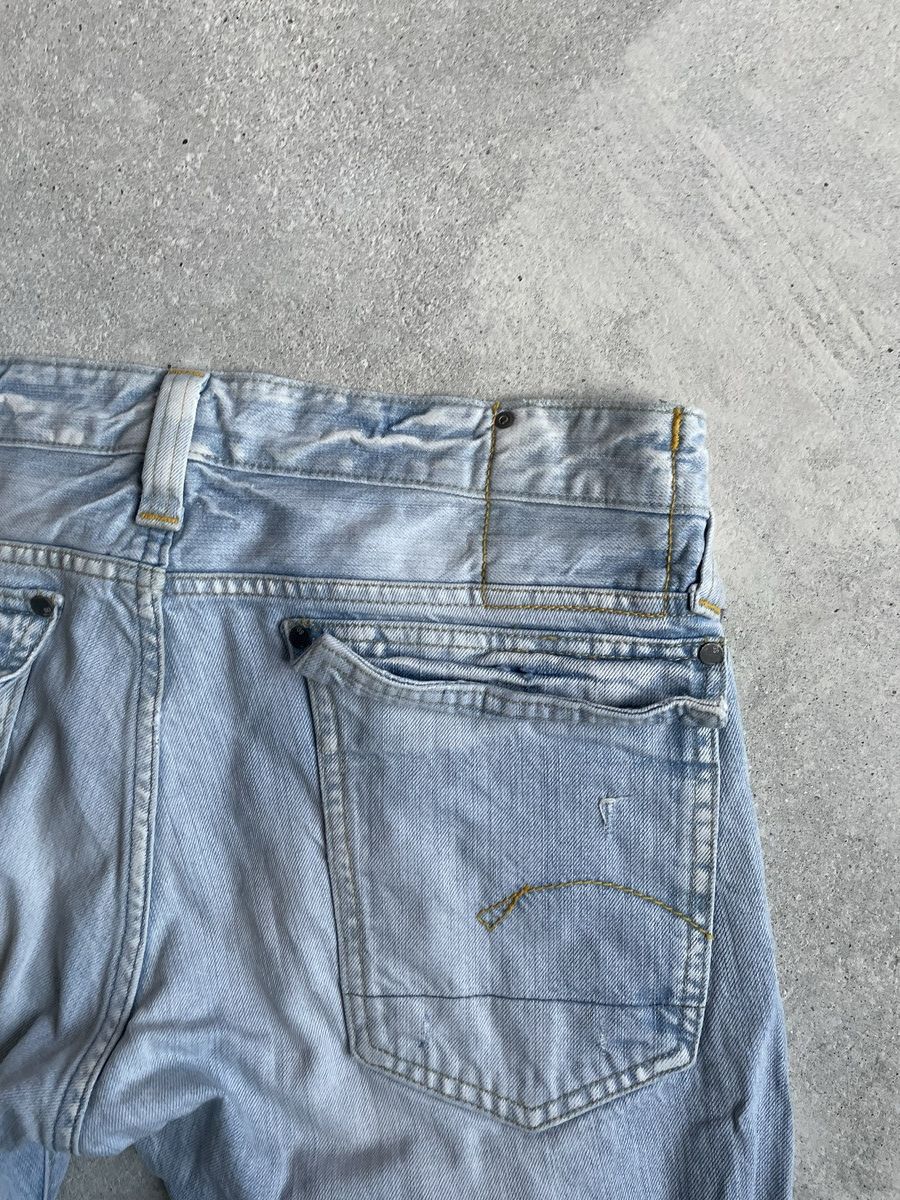 G-Star × Vintage Vintage G Star Raw blue denim jeans Size US 32 / EU 48 - 7 Thumbnail