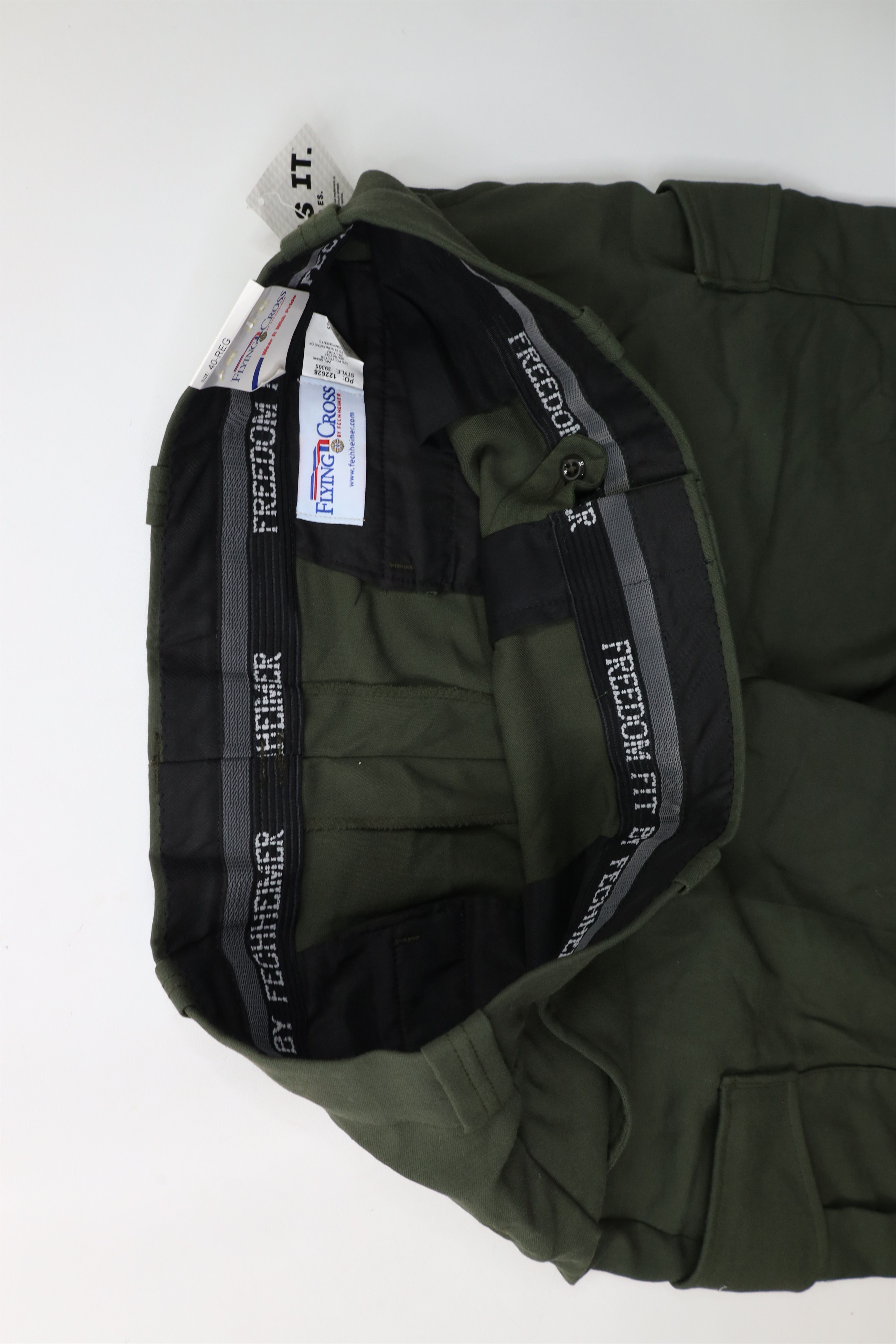 Vintage Deadstock Vintage Streetwear Wide Leg Cargo Pants Green Size US 40 / EU 56 - 9 Thumbnail