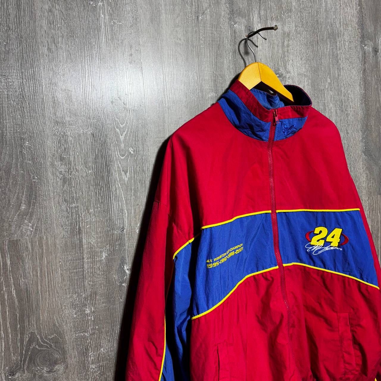 NASCAR Vintage Jeff Gordon Racing Signature Winston Cup Jacket XL Size US XL / EU 56 / 4 - 2 Thumbnail