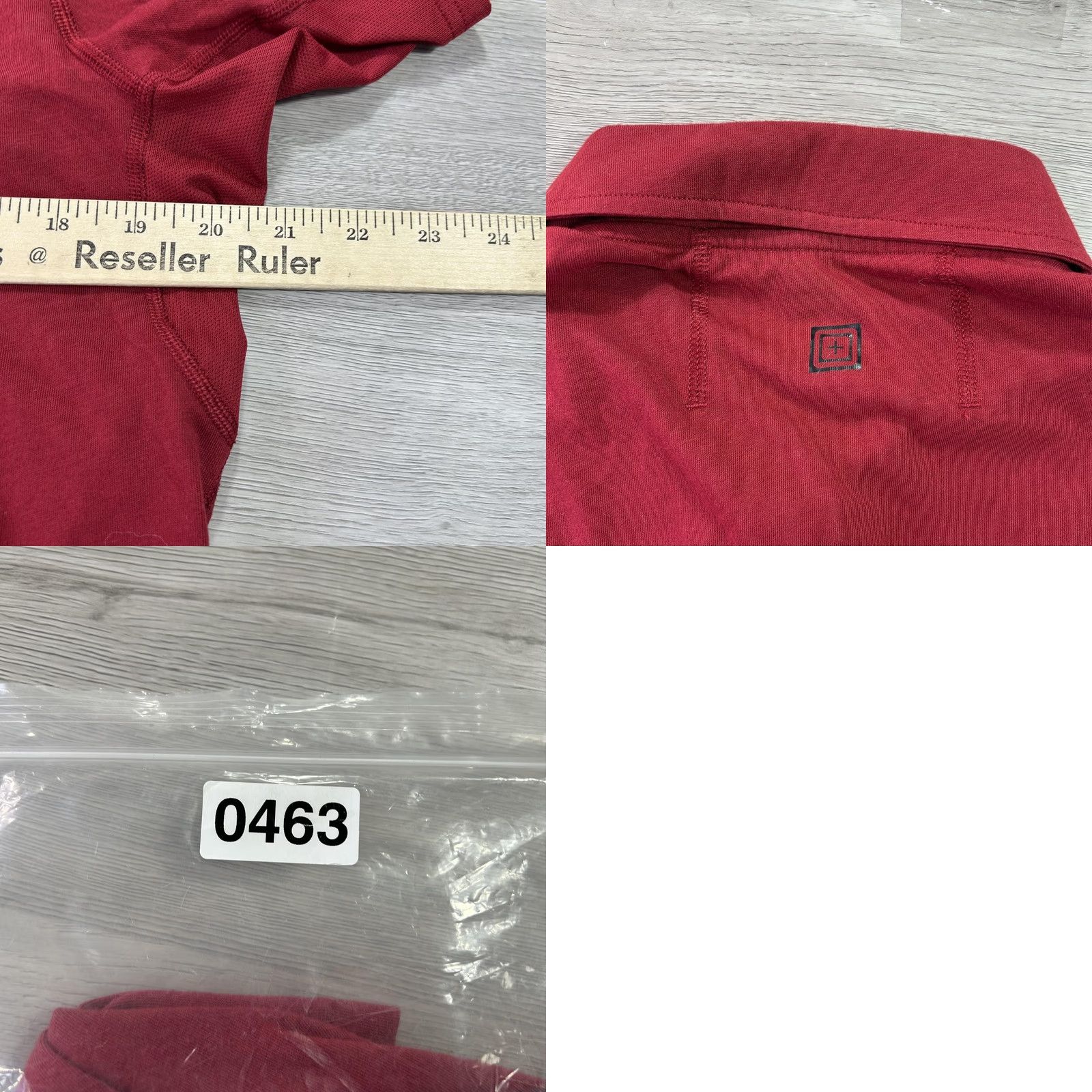 Vintage 5.11 Tactical Polo Shirt Mens M Red Solid Short Sleeve Workwear Casual Size US M / EU 48-50 / 2 - 8 Thumbnail