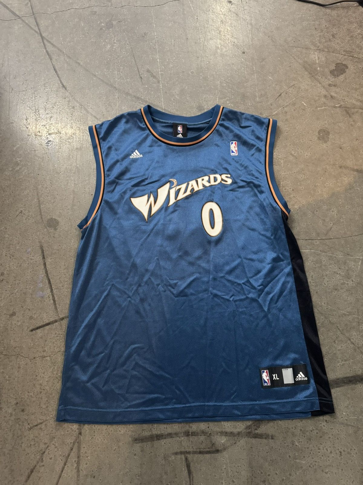 Gilbert Arenas Washington Wizards Jersey Retro Vintage Sz XL