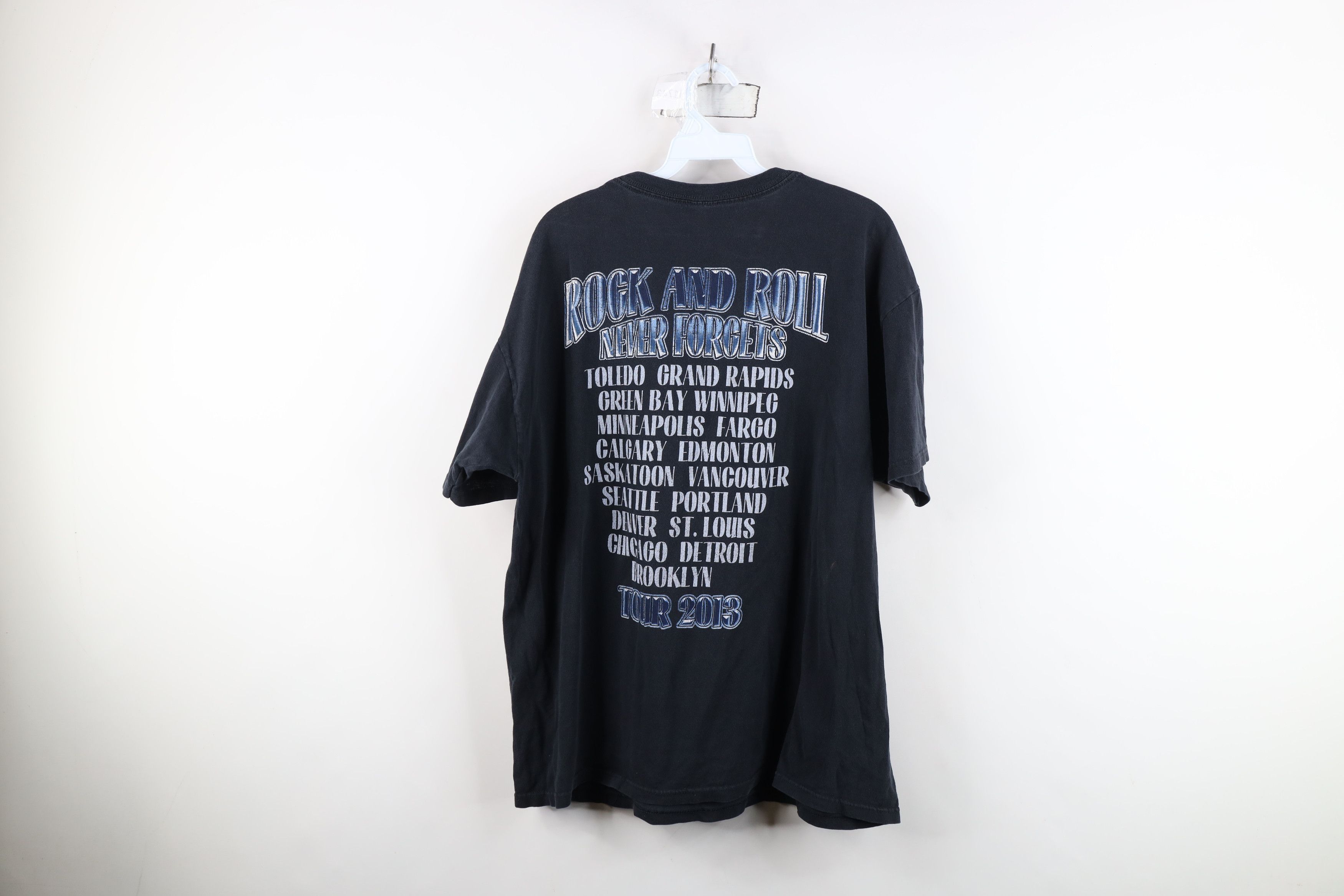 Vintage Vintage Y2K Seger and the Silver Bullet Band T-Shirt Black Size US XL / EU 56 / 4 - 13 Thumbnail
