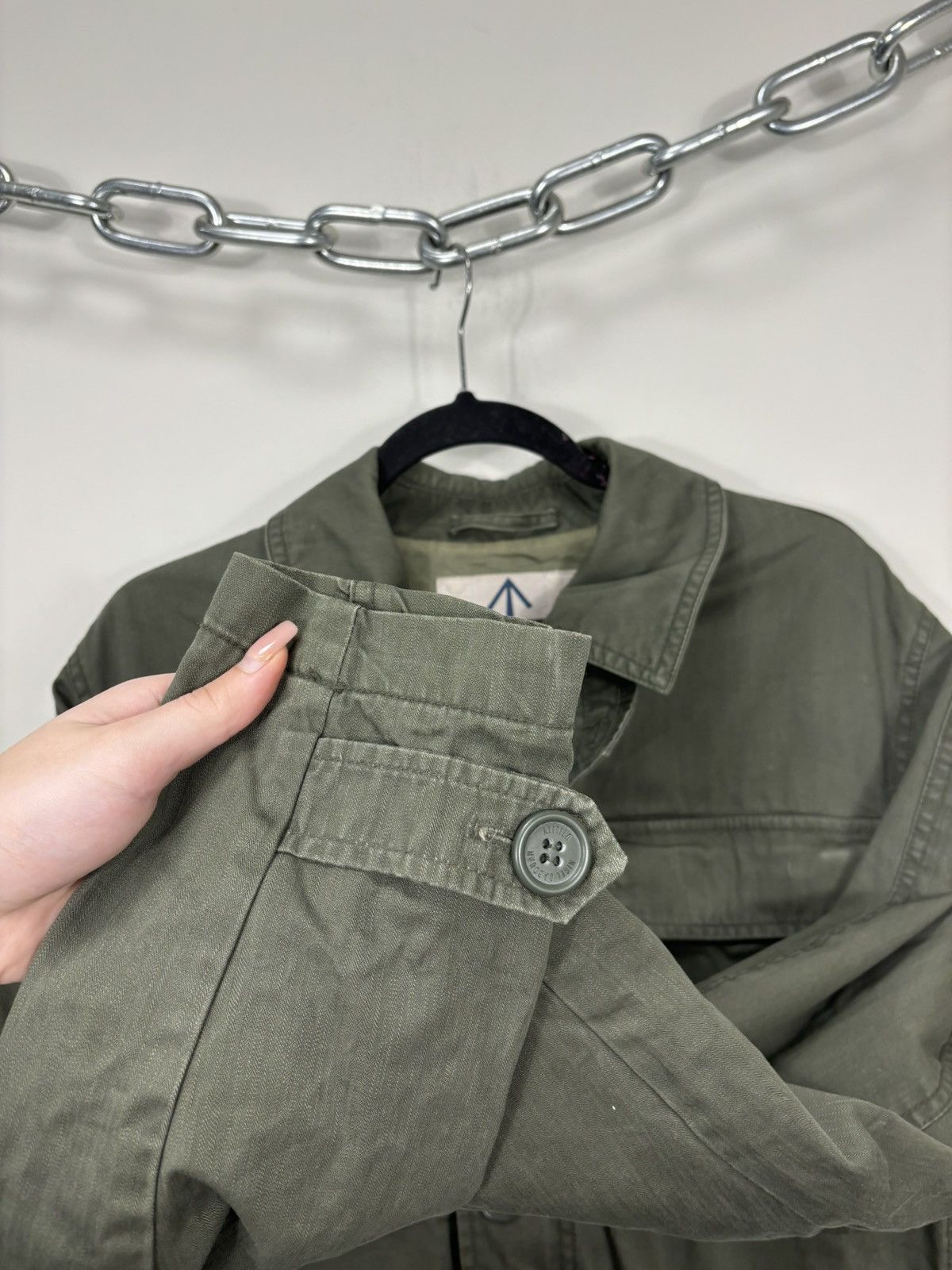 Nigel Cabourn Nigel Cabourn Utility Multipocket Belted Military Jacket Size US S / EU 44-46 / 1 - 13 Thumbnail