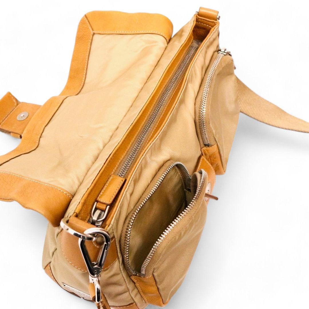 Prada Prada - Vitello leather handbag shoulder bag BT0465 brown Size ONE SIZE - 13 Thumbnail