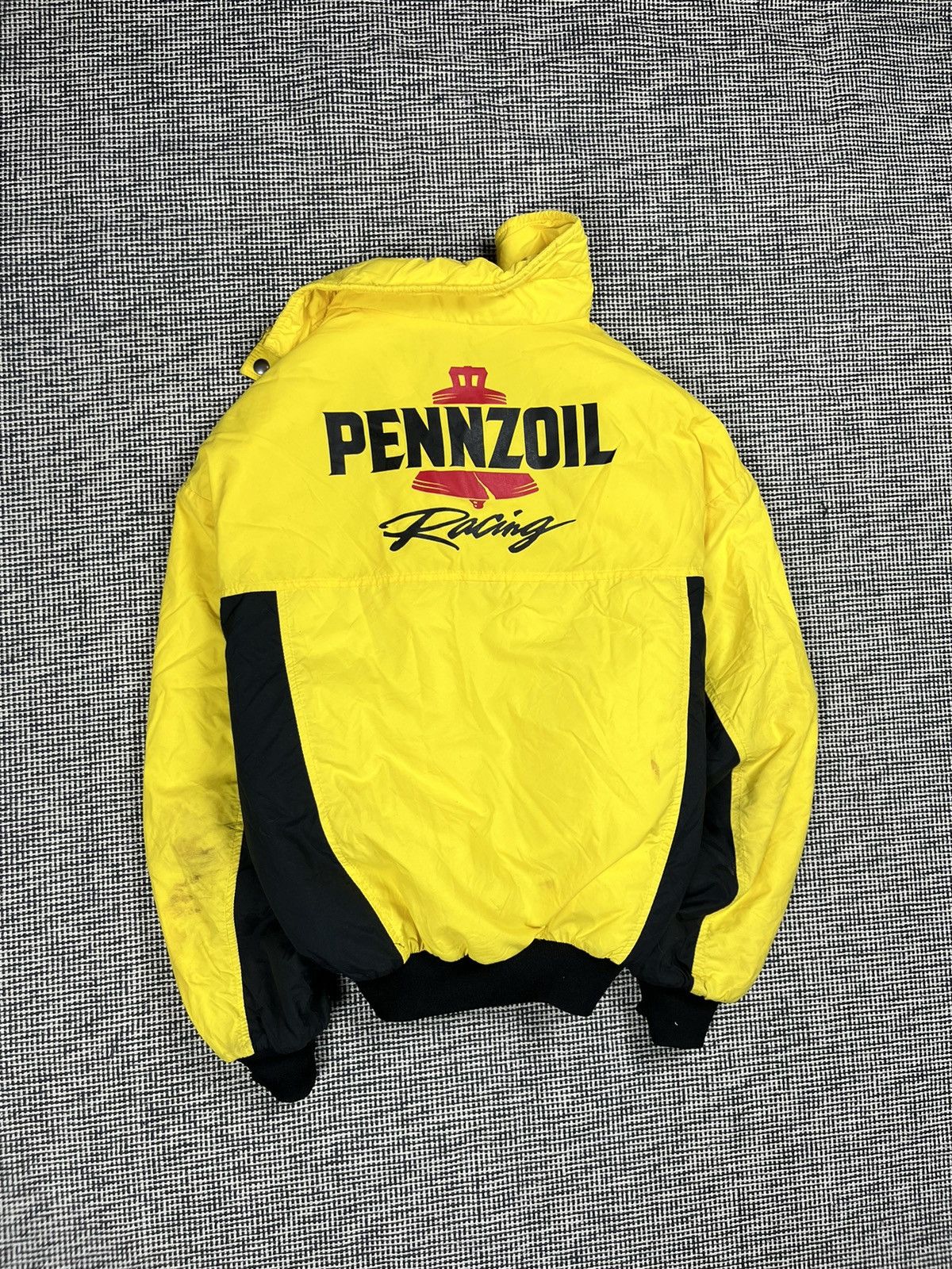 Swingster × Vintage Vintage 90s swingster pennzoil racing moto bomber jacket Size US L / EU 52-54 / 3 - 1 Thumbnail
