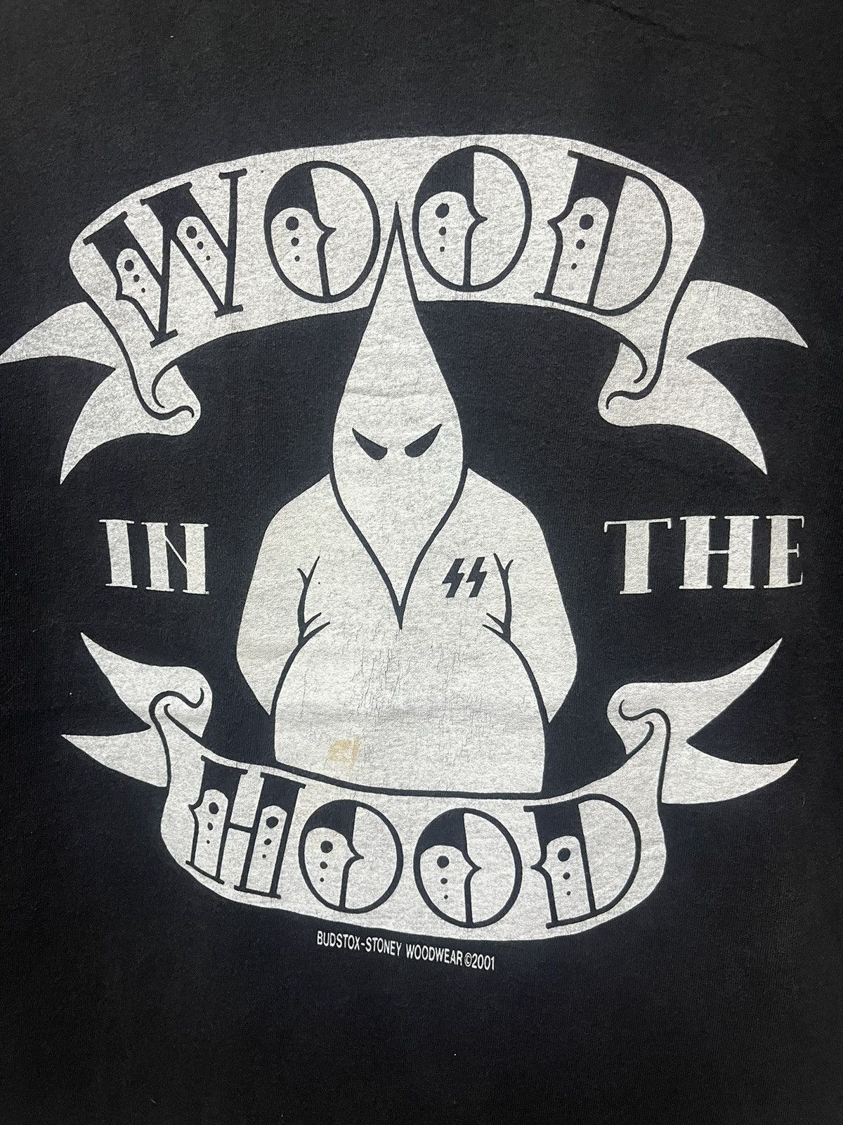 Vintage Vintage 90’s Wood Hood Tee Size US XL / EU 56 / 4 - 2 Thumbnail