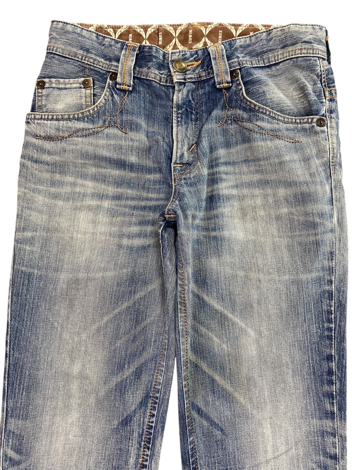 Edwin Edwin XVs Navajo Hippies Style Mudmax Washed Denim Size US 30 / EU 46 - 2 Thumbnail
