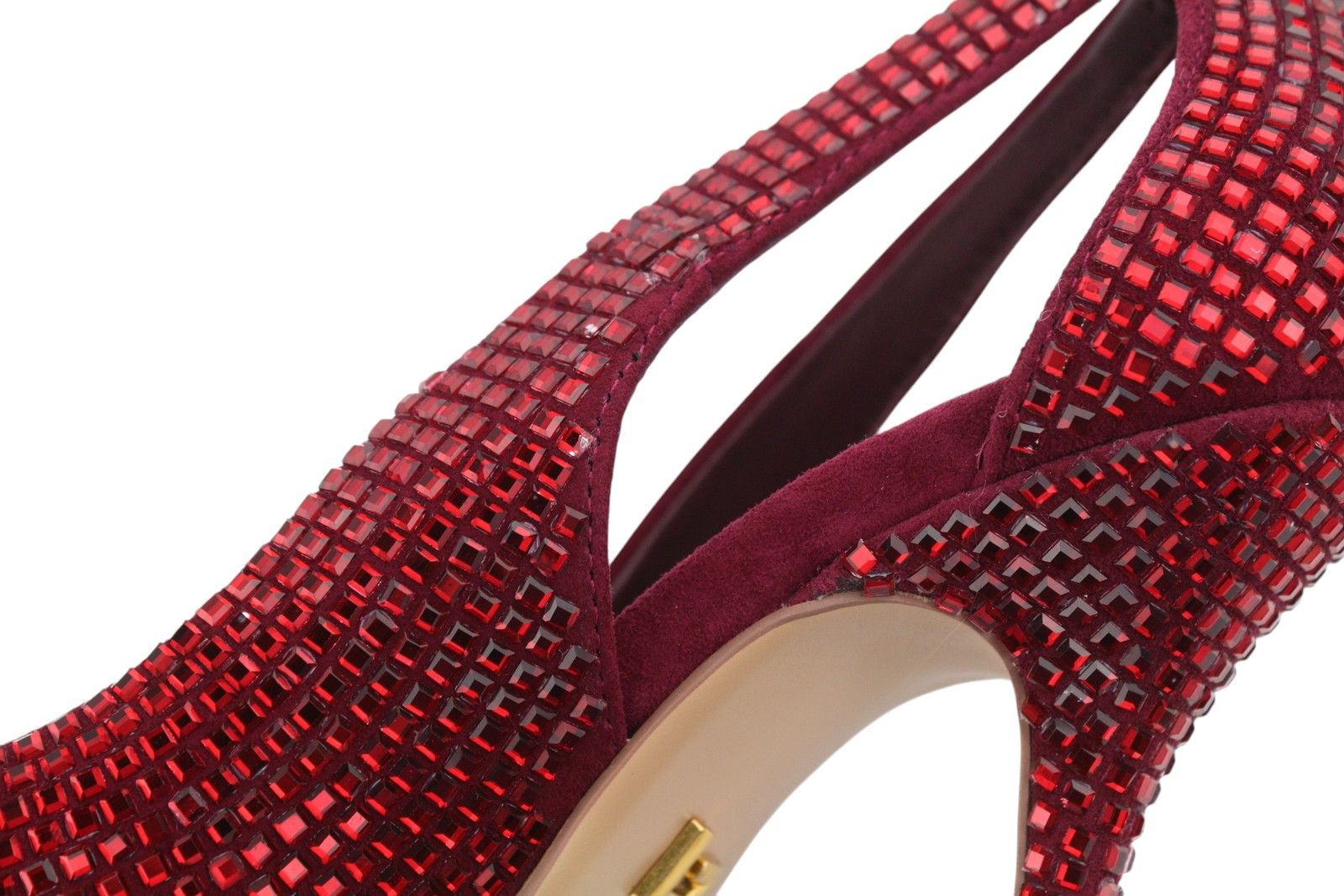 Other LOLA CRUZ NOWA EU36 Red Leather Cristal Shiny Pointed 87547 Size US 5 / IT 35 - 12 Thumbnail