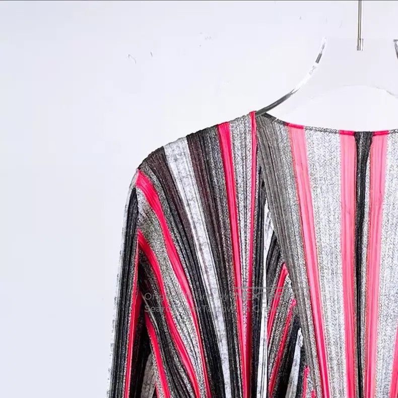 Issey Miyake Issey Miyake Color-Blocked Coat Size XXL / US 16-18 / IT 52-54 - 3 Thumbnail