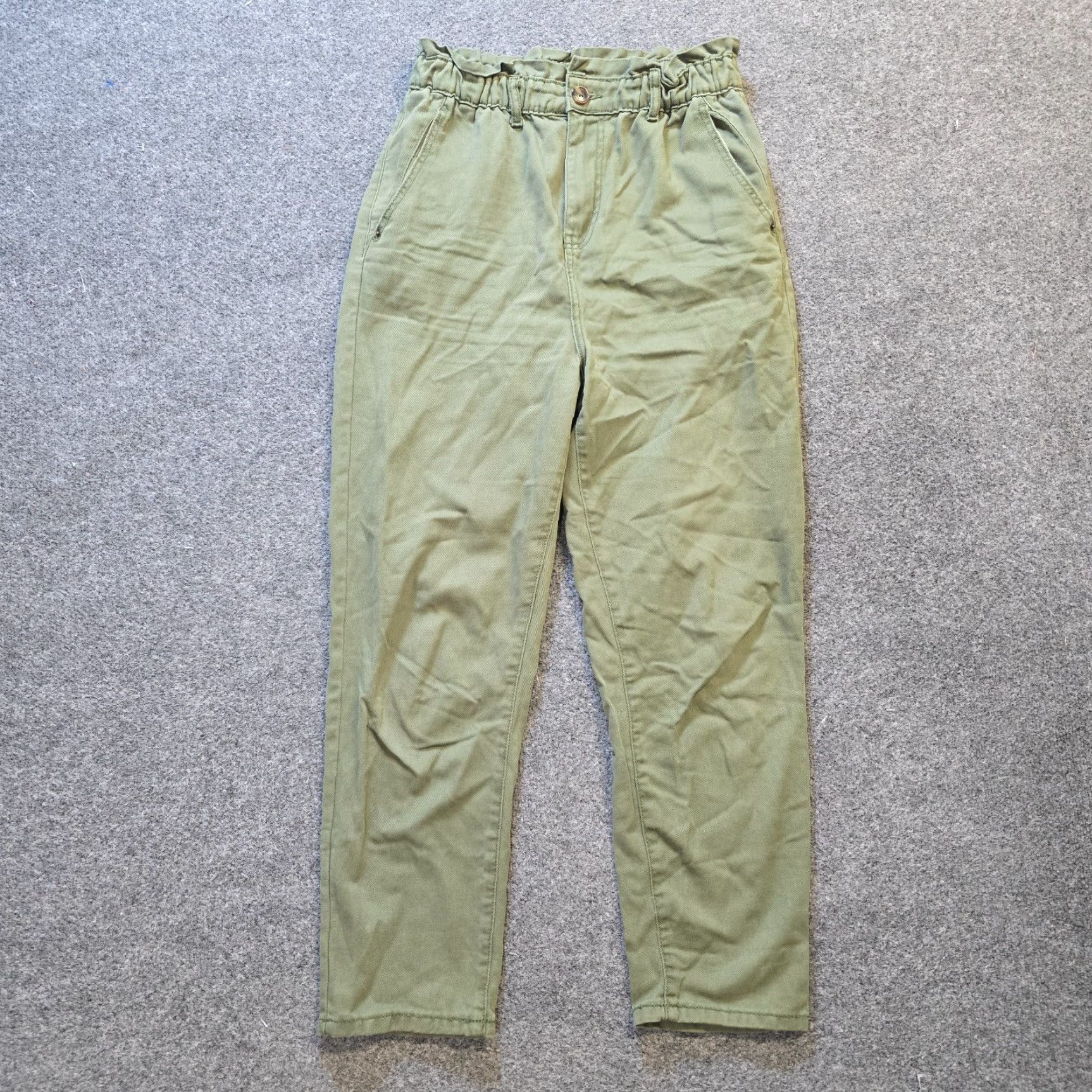 7 For All Mankind Seven For All Mankind Pants Womens Size 28 Green Tapered Elastic Waist Casual Shoes? Size 28" / US 6 / IT 42 - 2 Thumbnail