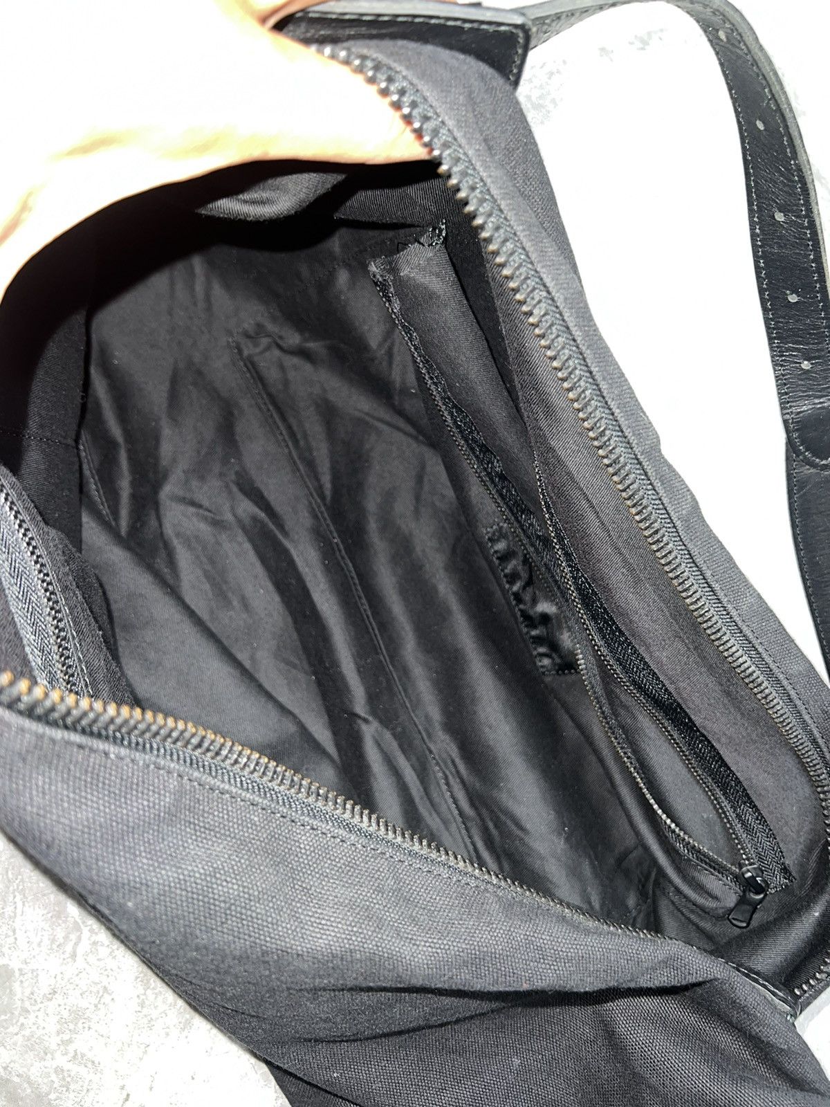 The Viridi-anne The Viridi-anne Waxed Canvas Mini Duffle Crossbody Bag Size ONE SIZE - 6 Thumbnail