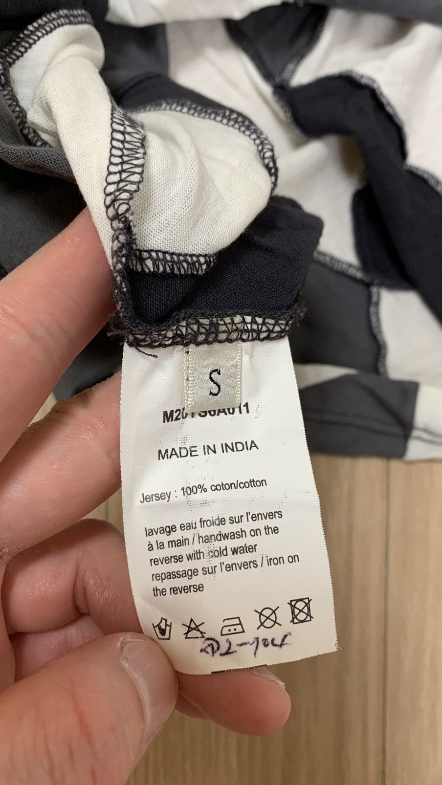 Lanvin Lanvin Patchwork T-shirt Size US S / EU 44-46 / 1 - 7 Thumbnail