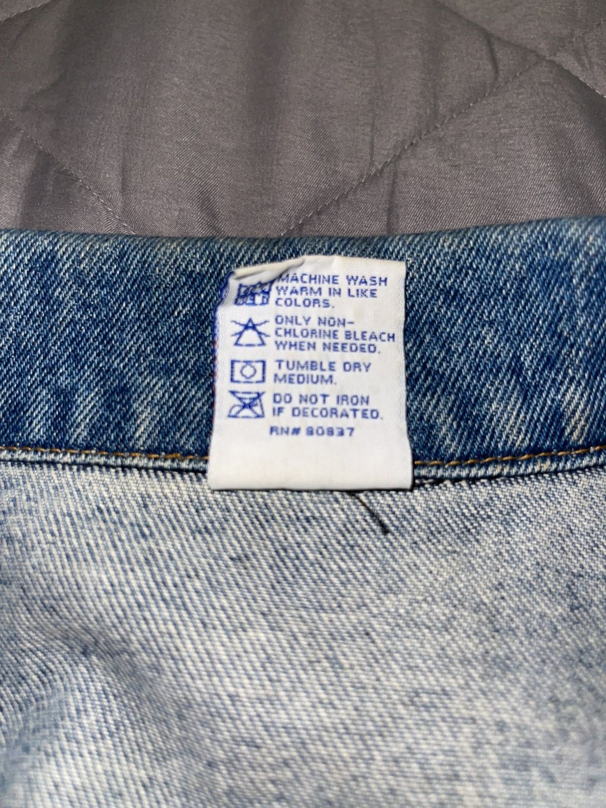 Vintage Disabled American Veterans Denim Jacket Size US L / EU 52-54 / 3 - 5 Thumbnail
