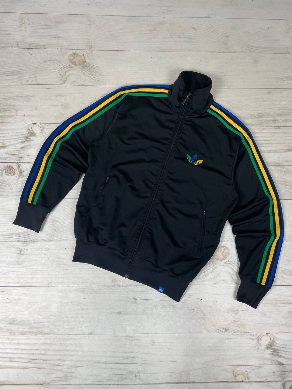 Adidas Vintage Adidas Track Jacket 00s Balenciaga Style Y2K Size US S / EU 44-46 / 1 - 1 Thumbnail