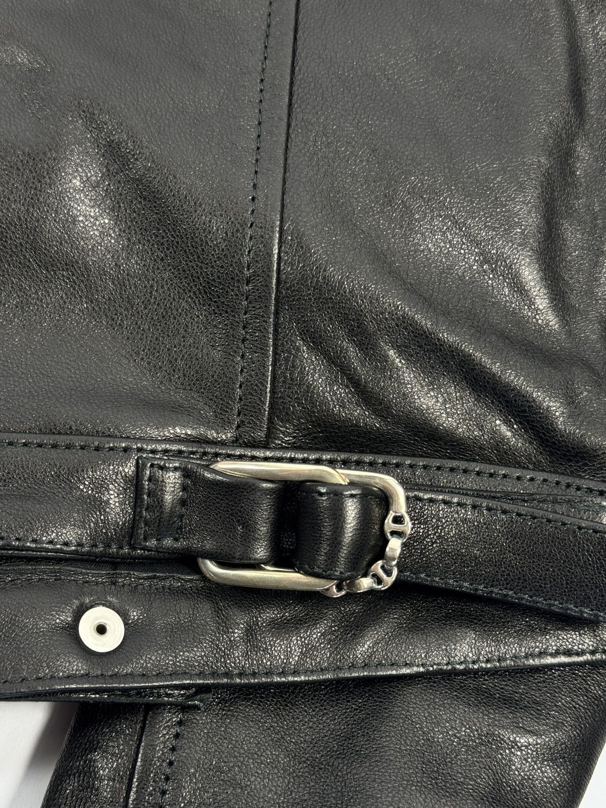 424 × Hoorsenbuhs RACE LEATHER JACKET Size US M / EU 48-50 / 2 - 10 Thumbnail