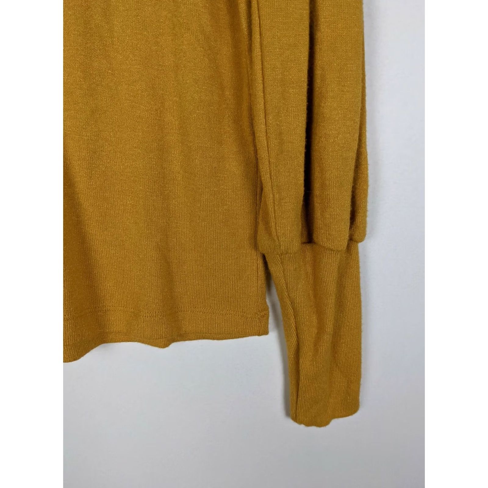 Madewell Madewell Blouse Tank Top Puff Sleeve Yellow XXS Womens V-Neck Casual Regular Knit Cotton/Viscose Size XXS / US 00 / IT 34 - 6 Thumbnail
