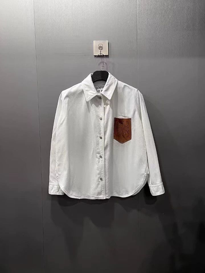 Loewe LOEWE Peep Logo denim jacket Size 4XL / US 24-26 - 1 Thumbnail
