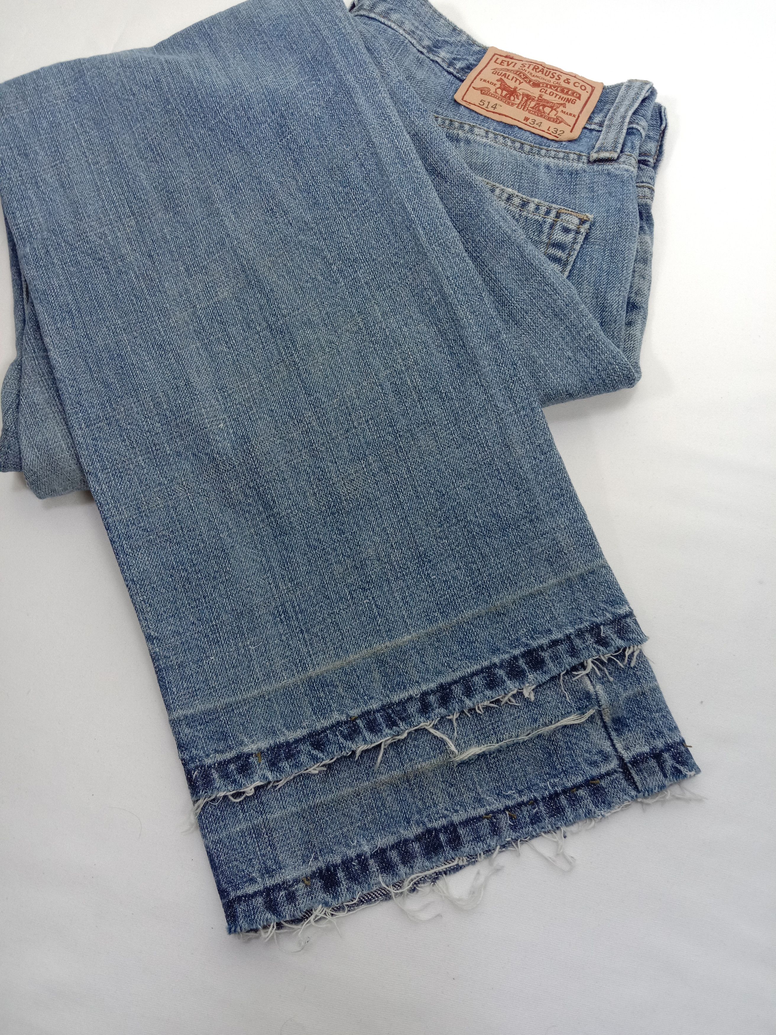 Levi's Vintage Levi's 514 Jeans Blue Wash Slim Straight Denim Size US 34 / EU 50 - 16 Thumbnail