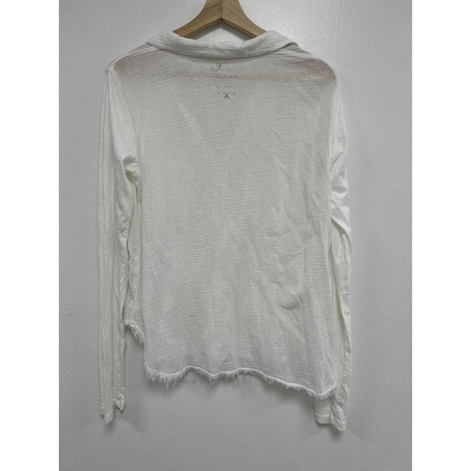 Velvet Velvet Woman Top Button gauze Cotton Blend Lond A001641 Size M / US 6-8 / IT 42-44 - 5 Thumbnail