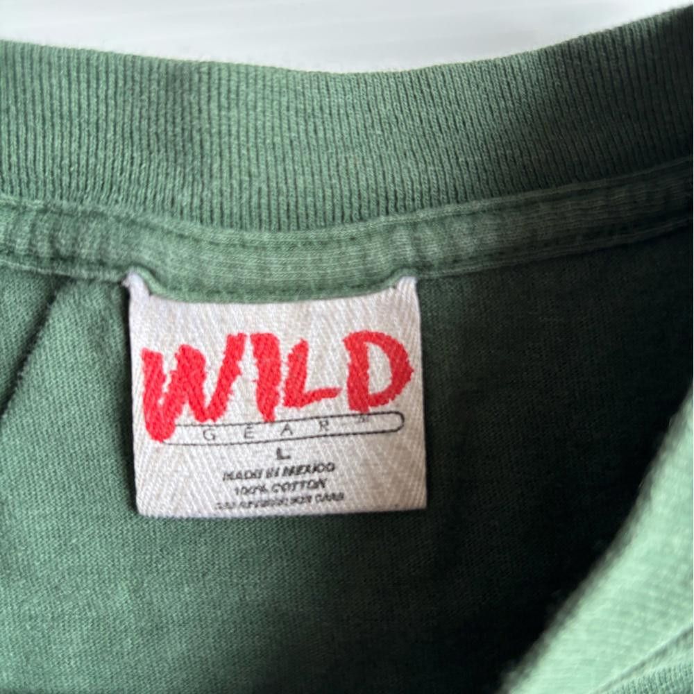 Designer Vintage 90s Wild Gear Horse Nature Graphic Tee - Size Large Size L / US 10 / IT 46 - 5 Thumbnail