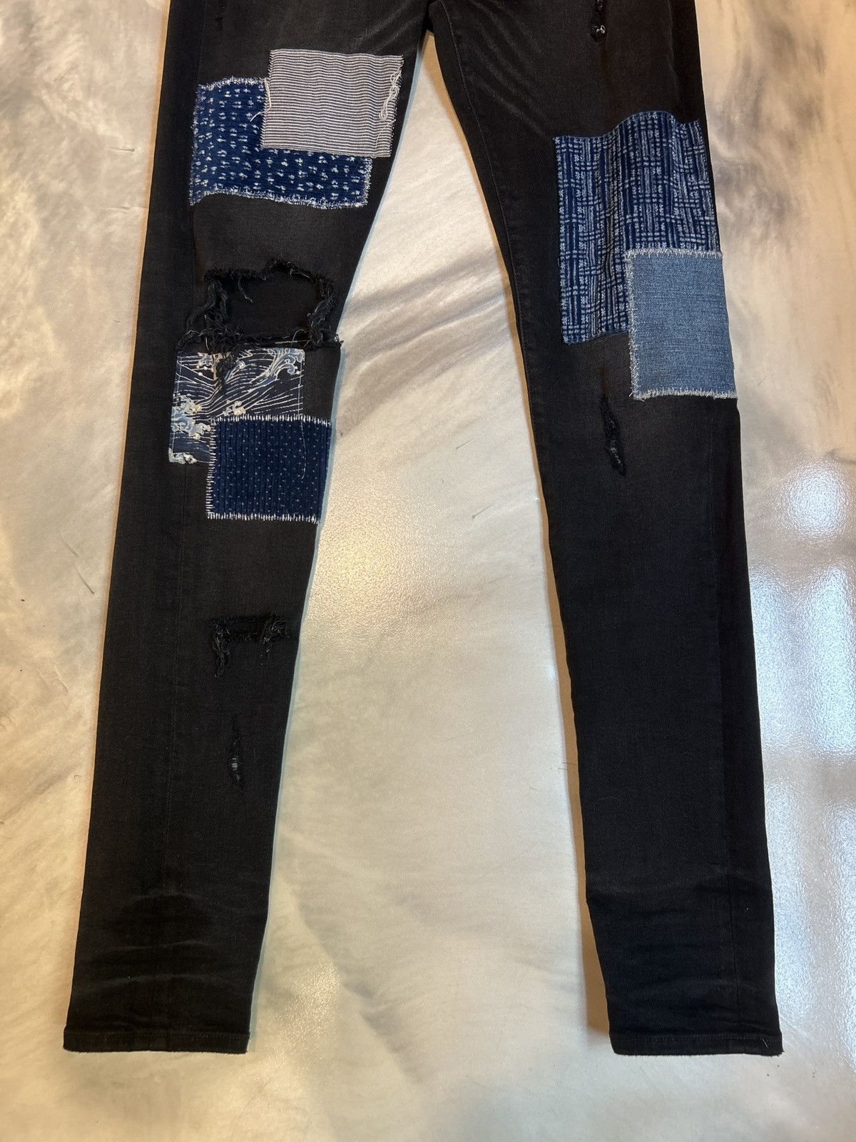 Amiri Amiri Mx1 Bandana patch Black jeans Size US 32 / EU 48 - 3 Thumbnail