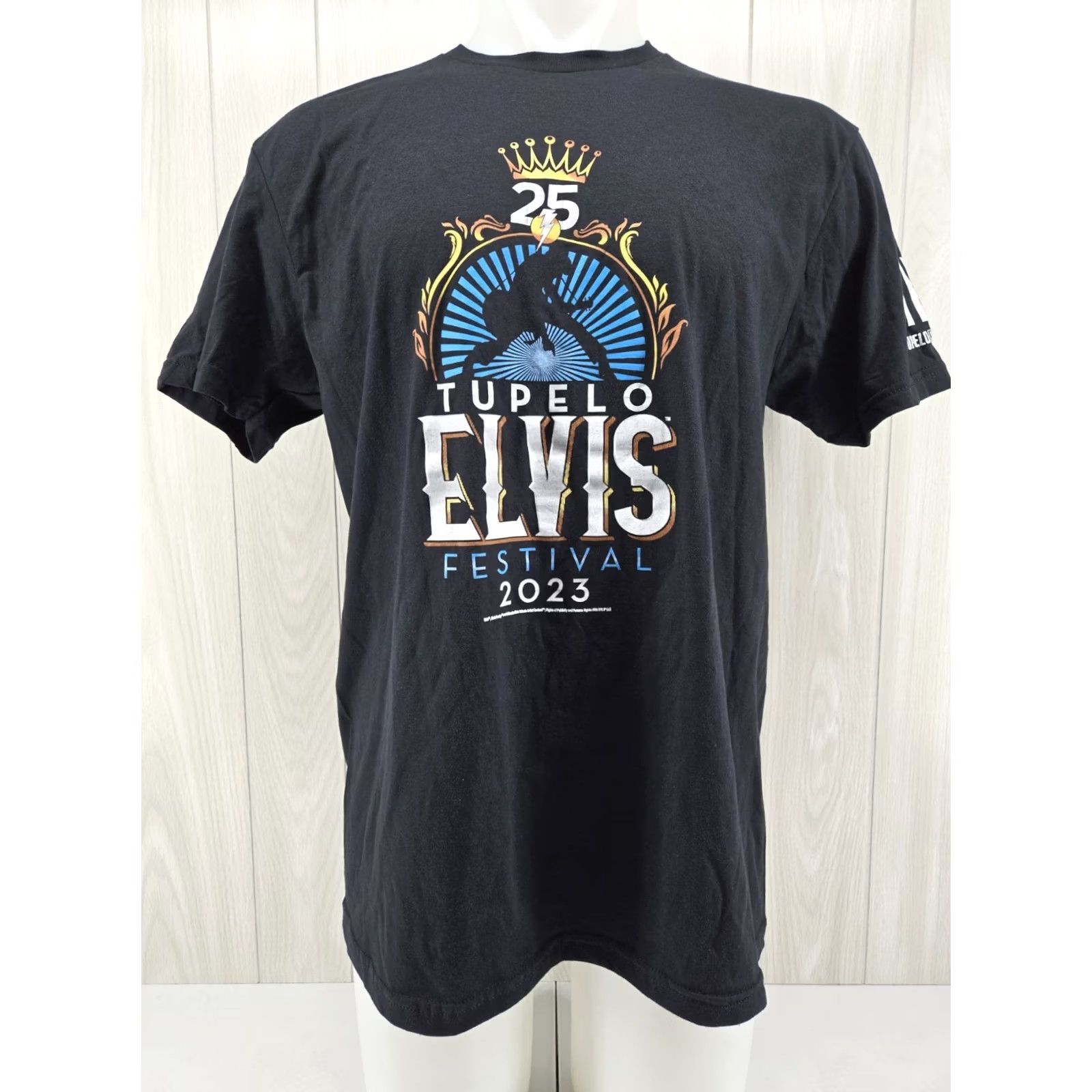 Vintage VINTAGE Tupelo Mississippi Elvis Presley Festival 2023 T-Shirt Large Size US L / EU 52-54 / 3 - 2 Thumbnail