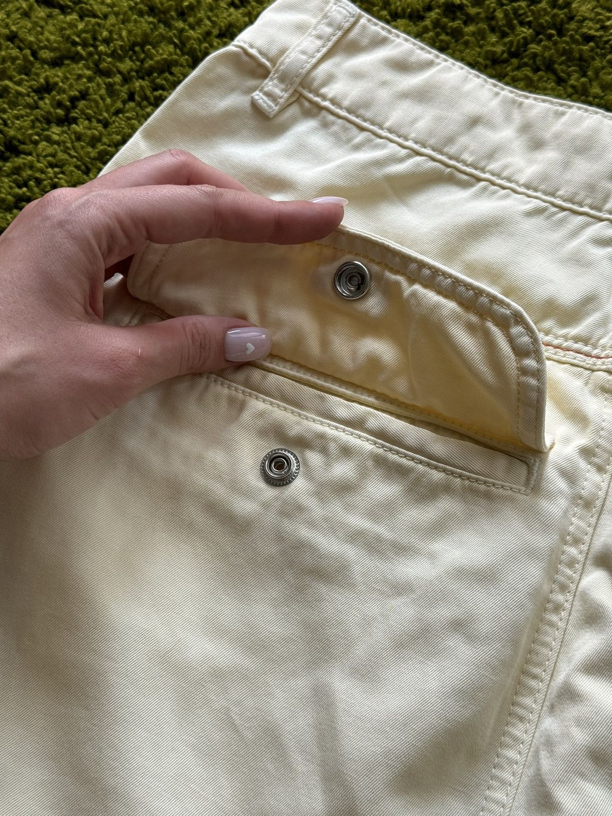 Designer × Diesel × Vintage Diesel Y2K style cargo skirt Size 28" / US 6 / IT 42 - 7 Thumbnail