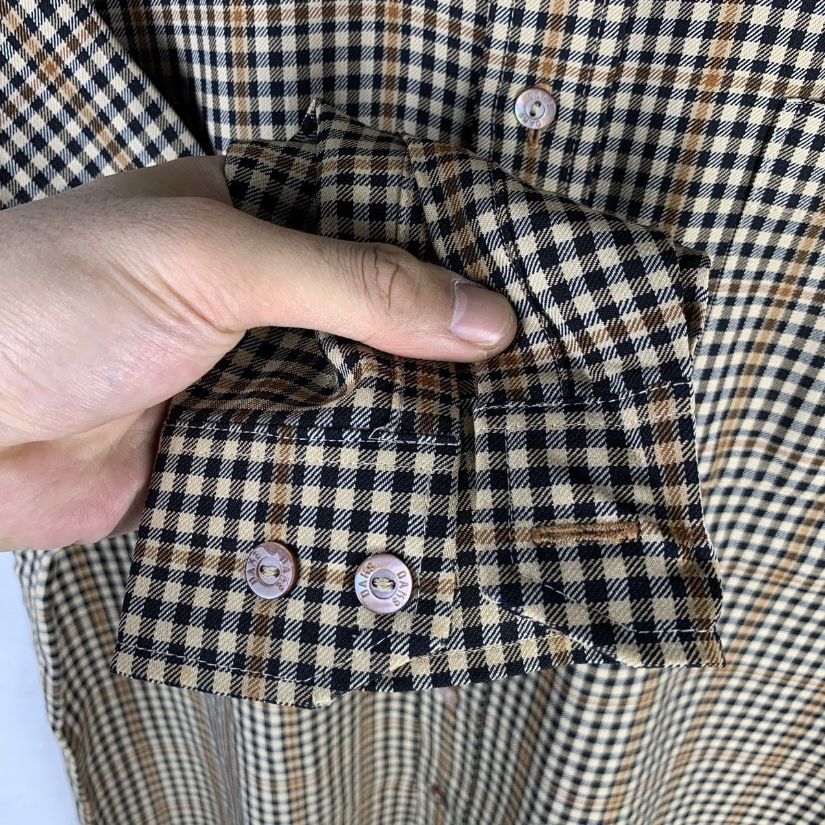 DAKS Vintage Daks London Plaid Shirt Size US L / EU 52-54 / 3 - 3 Thumbnail