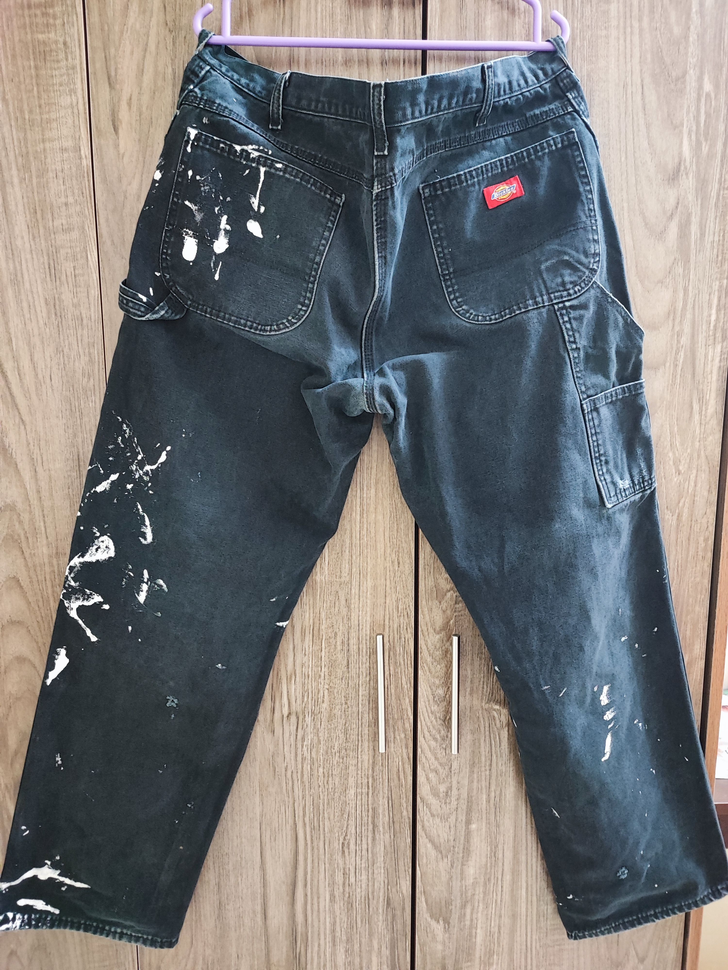 Dickies × Vintage Vintage Dickies Paint splatter Painter Carpenter Pants Size US 36 / EU 52 - 3 Thumbnail