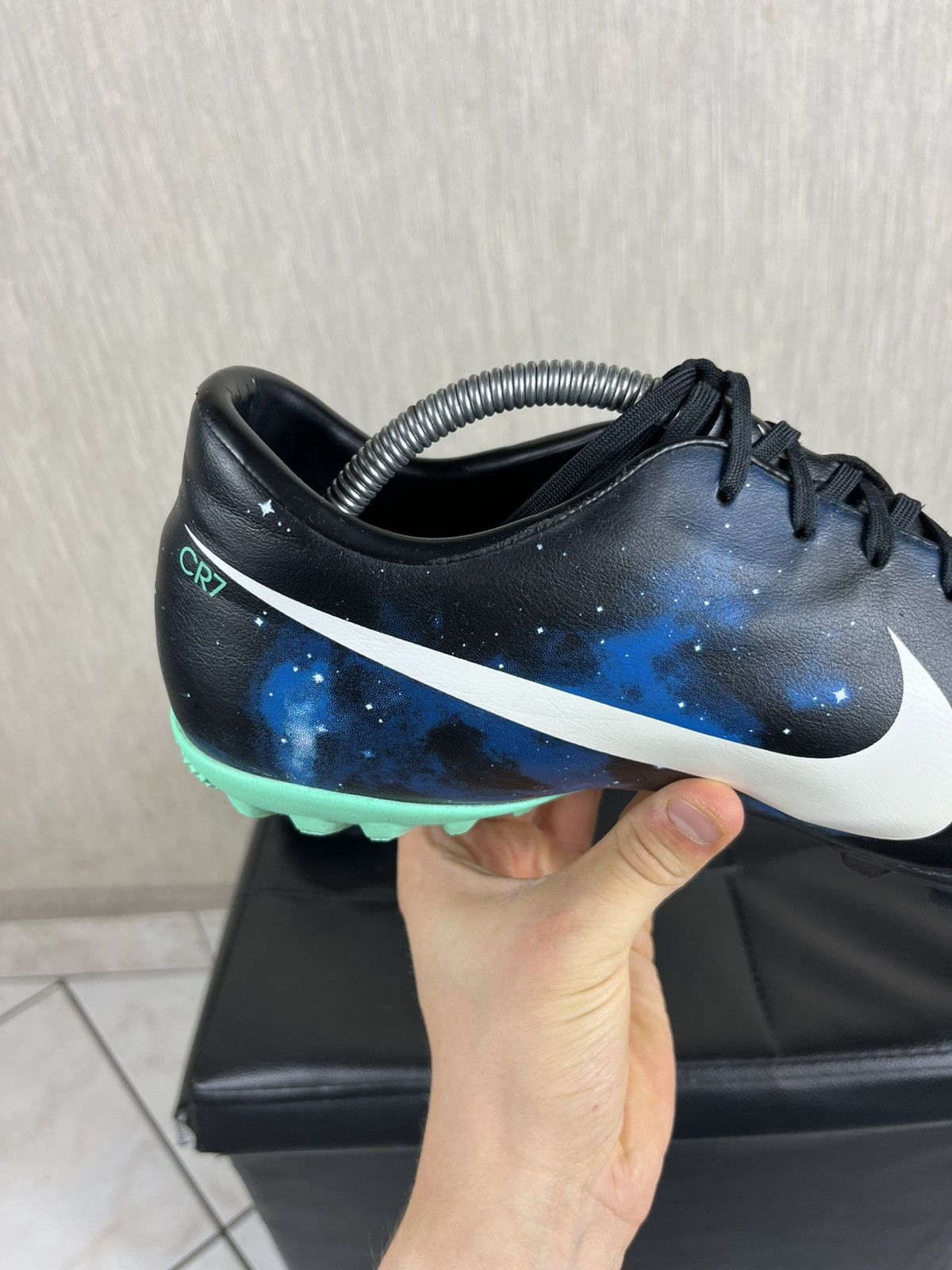 Nike Vintage Nike mercurial CR7 victory 4 galaxy soccer shoes y2k Size US 11.5 / EU 44-45 - 15 Thumbnail