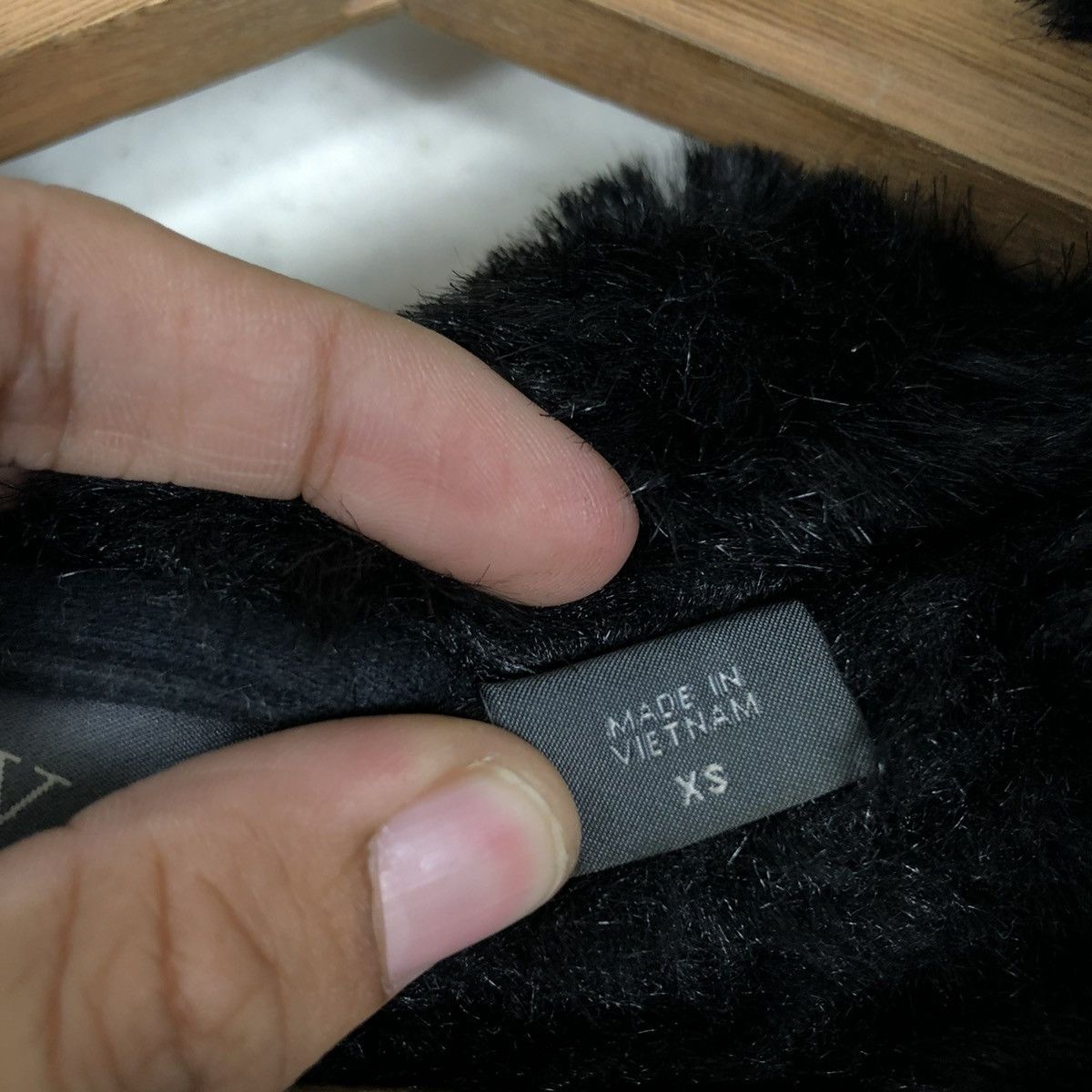 Armani Exchange 📌CROPPED BIKER JACKET ARMANI EXCHANGE MINK FUR LINING Size US XS / EU 42 / 0 - 21 Thumbnail
