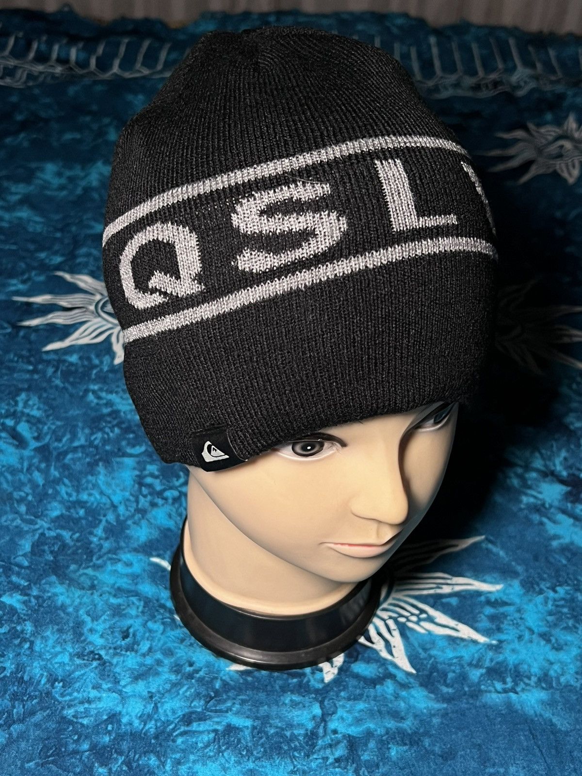 Quiksilver Y2k Quiksilver Black Hat Big Logo Size ONE SIZE - 6 Thumbnail
